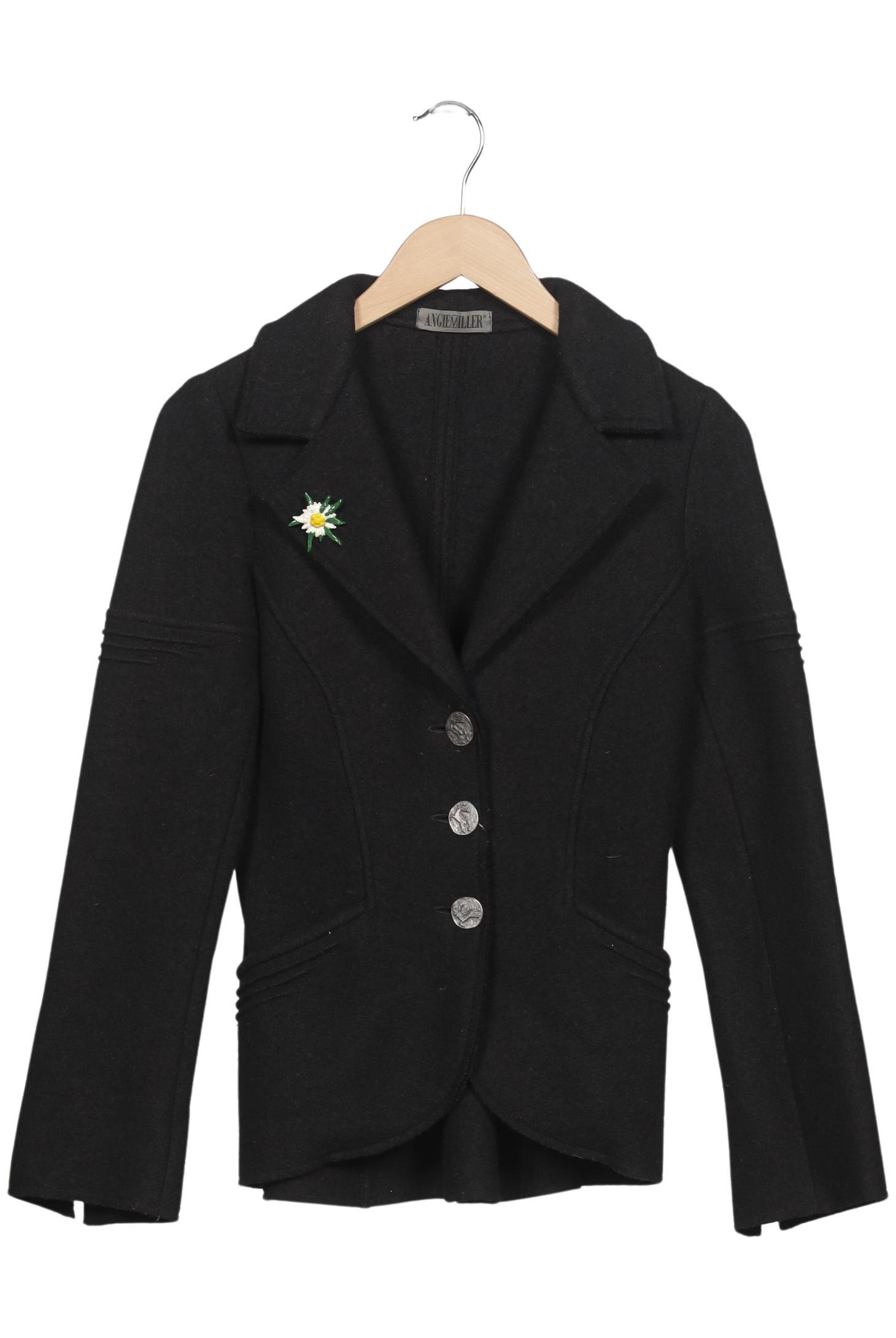

Angie Miller Damen Jacke, schwarz, Gr. 34