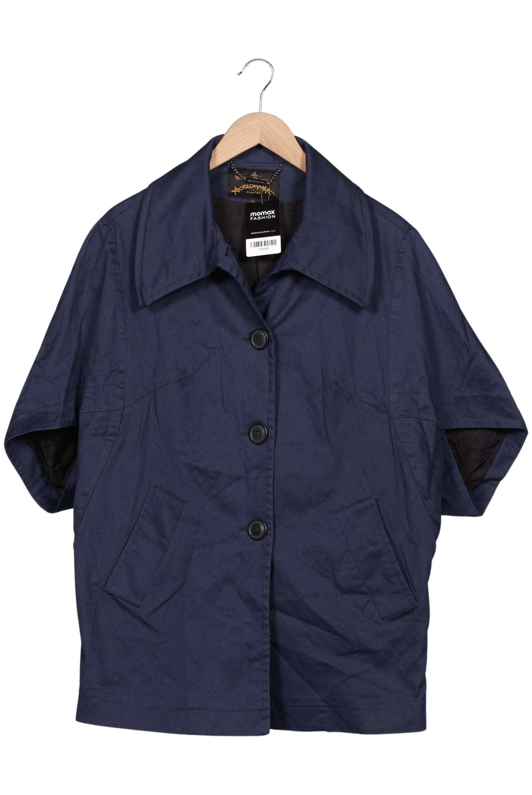 

Anglomania by Vivienne Westwood Damen Mantel, marineblau, Gr. 38