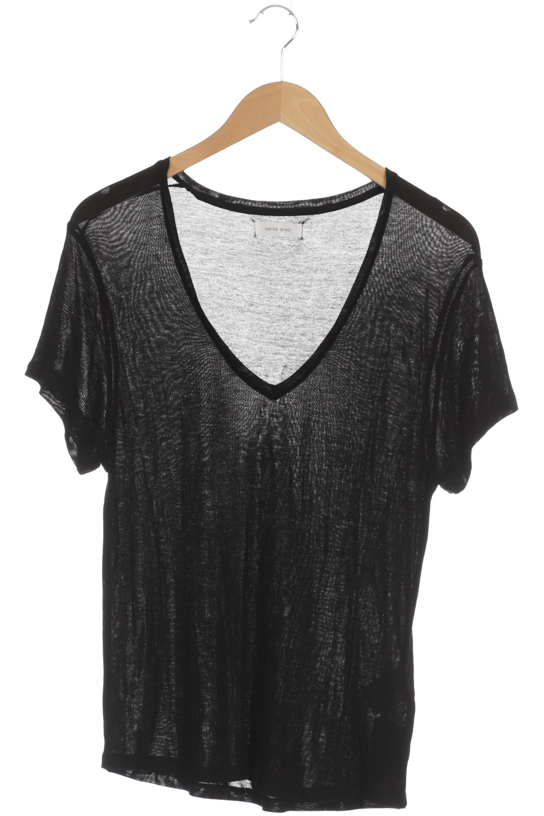 

Anine Bing Damen T-Shirt, schwarz, Gr.