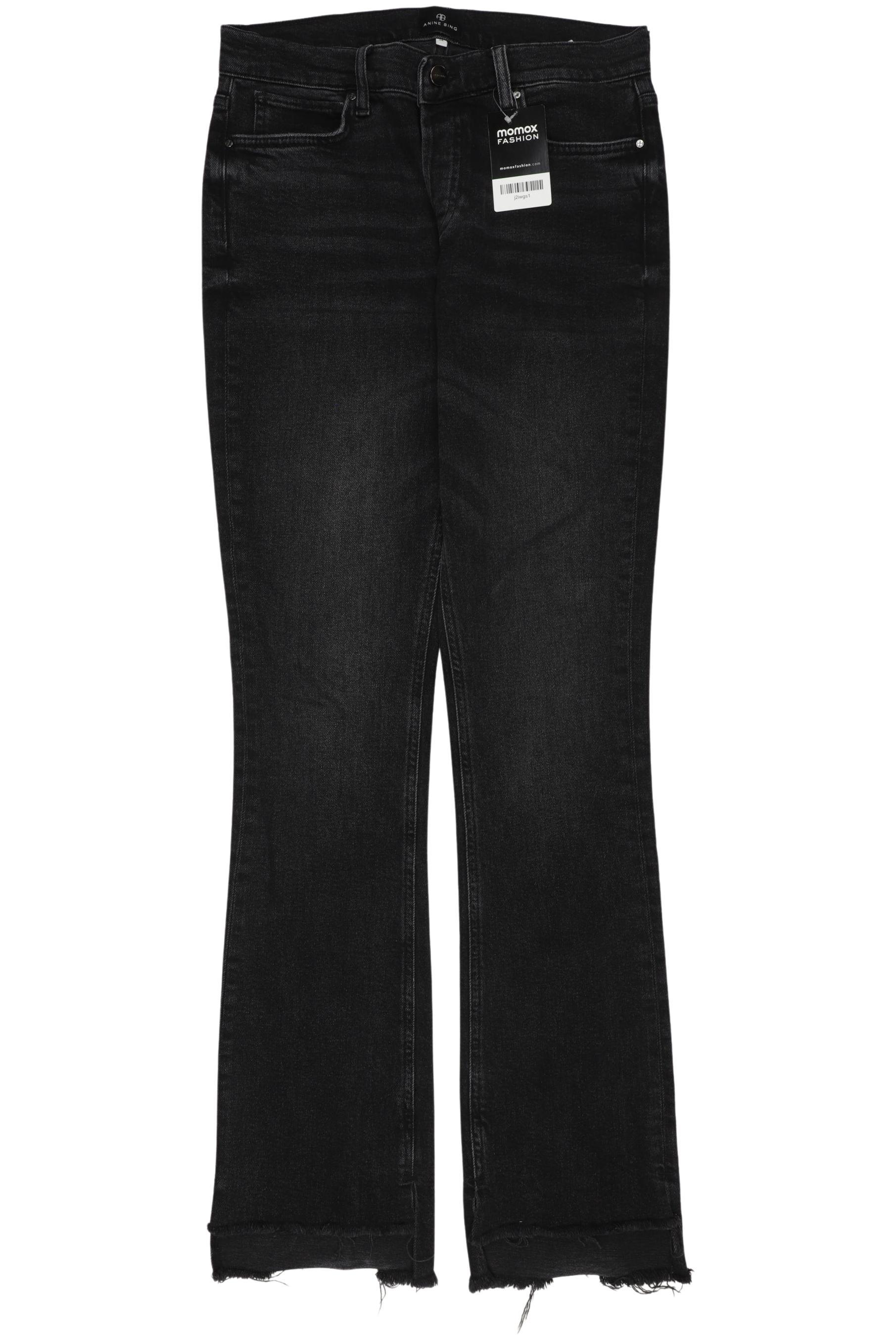 

Anine Bing Damen Jeans, schwarz, Gr. 28
