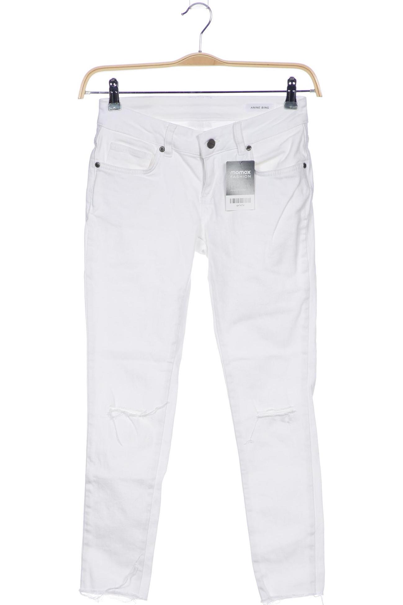 

Anine Bing Damen Jeans, weiß, Gr. 25