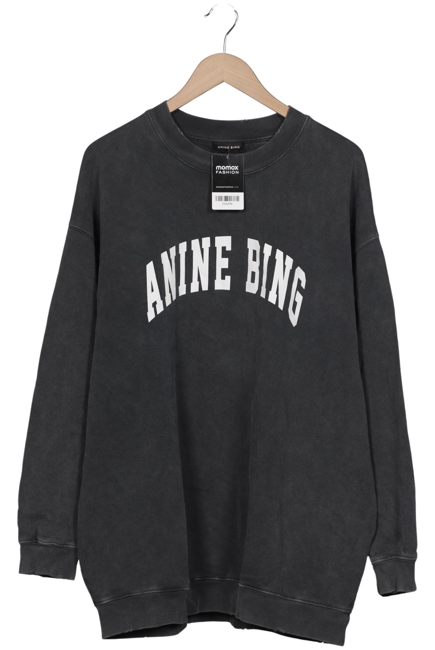 

Anine Bing Damen Sweatshirt, grau, Gr. 42