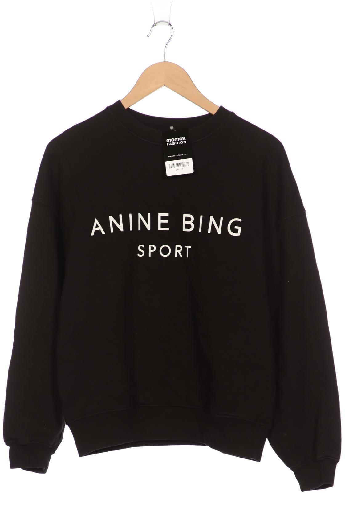 

Anine Bing Damen Sweatshirt, schwarz, Gr. 36