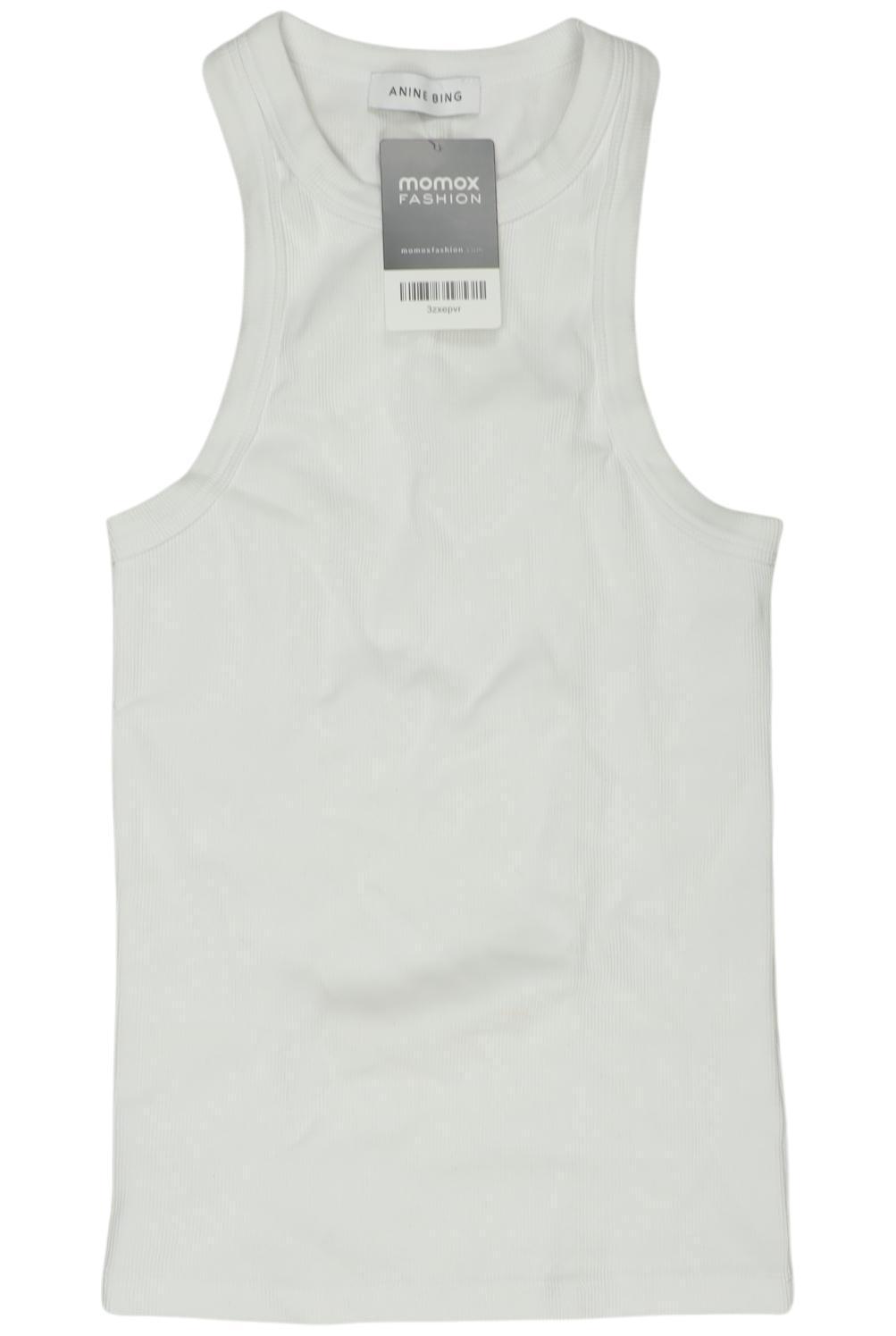 

Anine Bing Damen Top, weiß, Gr. 36