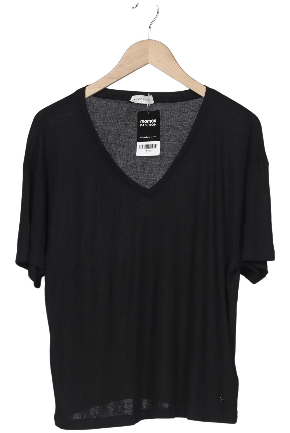 

Anine Bing Damen T-Shirt, schwarz, Gr. 42