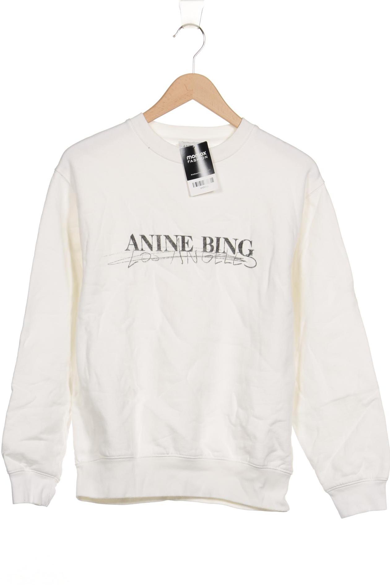 

Anine Bing Damen Sweatshirt, weiß, Gr. 36