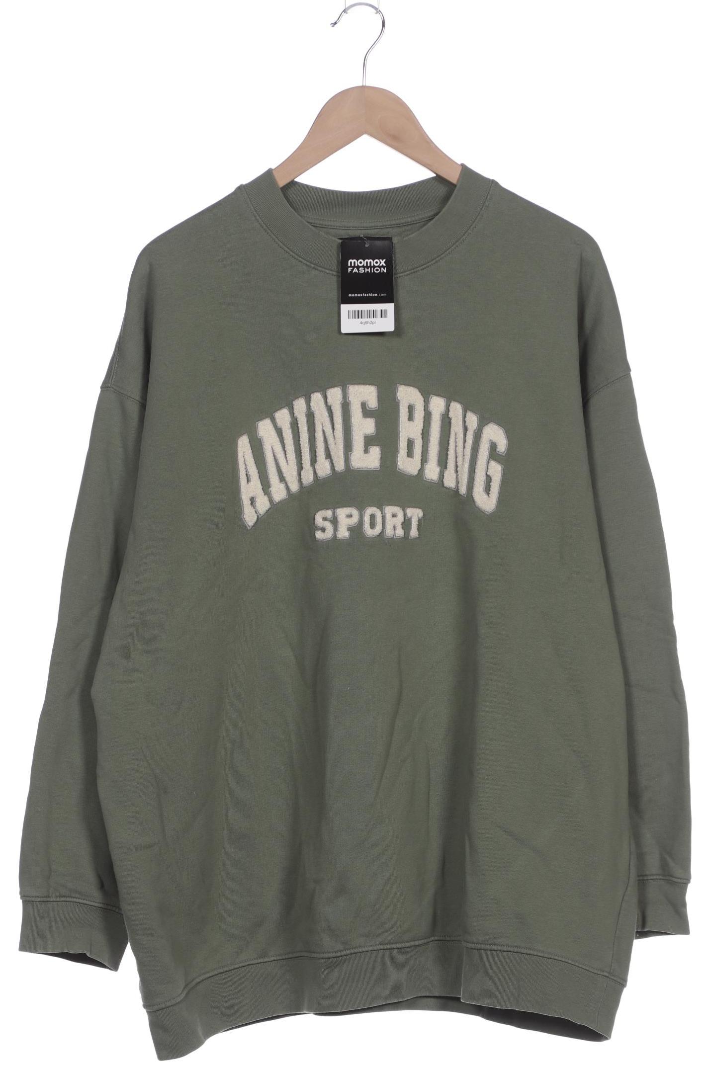 

Anine Bing Damen Sweatshirt, grün, Gr. 44