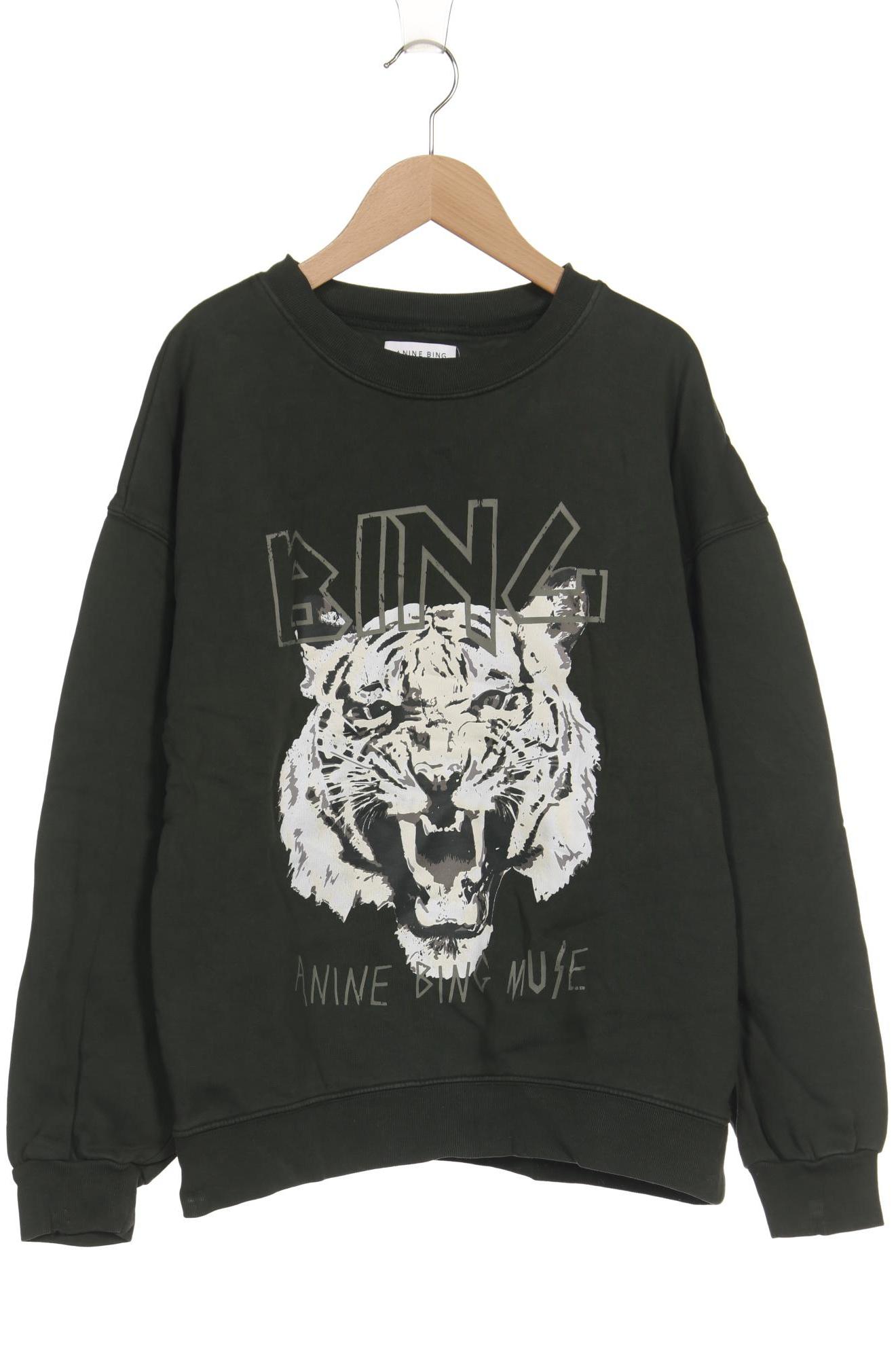 

Anine Bing Damen Sweatshirt, grün, Gr. 36
