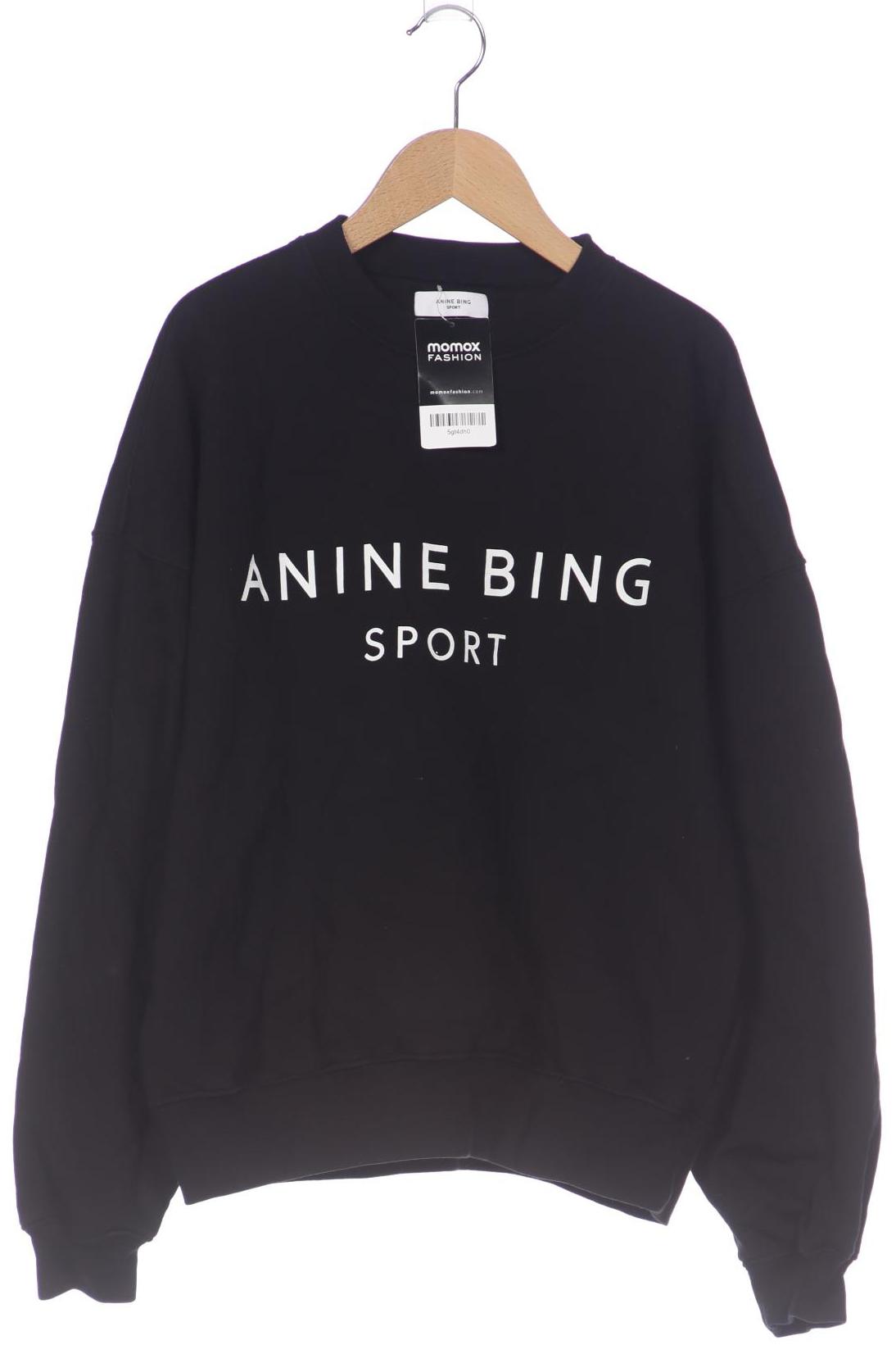 

Anine Bing Damen Sweatshirt, schwarz, Gr. 38