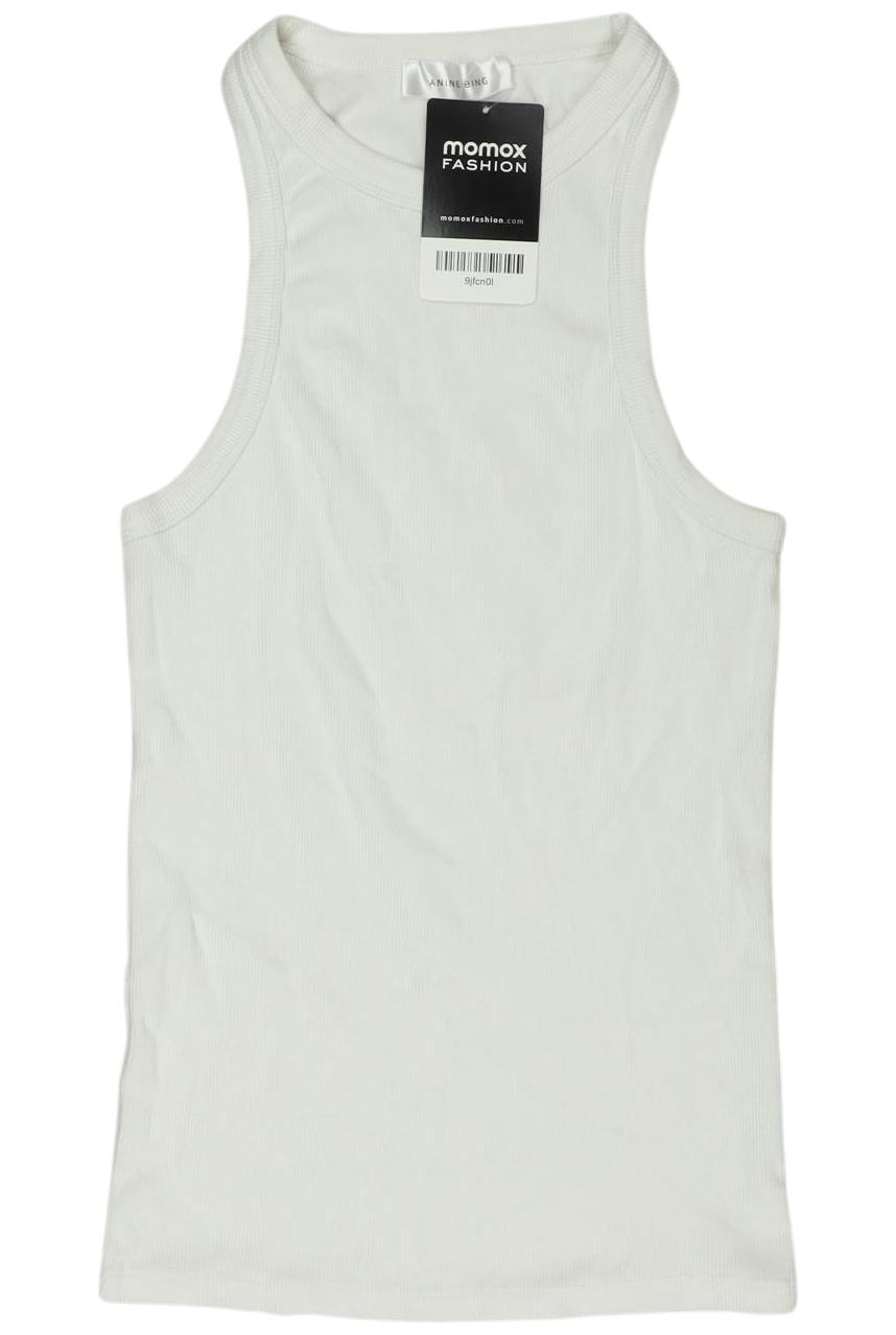 

Anine Bing Damen Top, weiß, Gr. 36