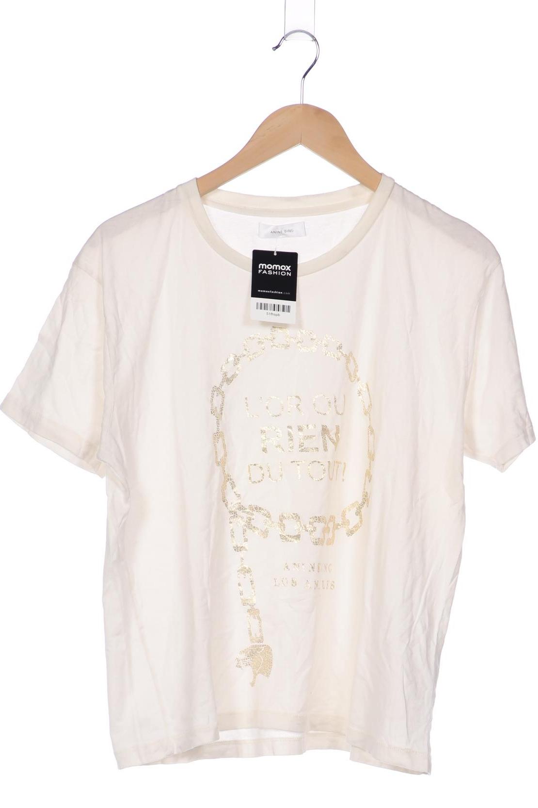 

Anine Bing Damen T-Shirt, cremeweiß, Gr. 36