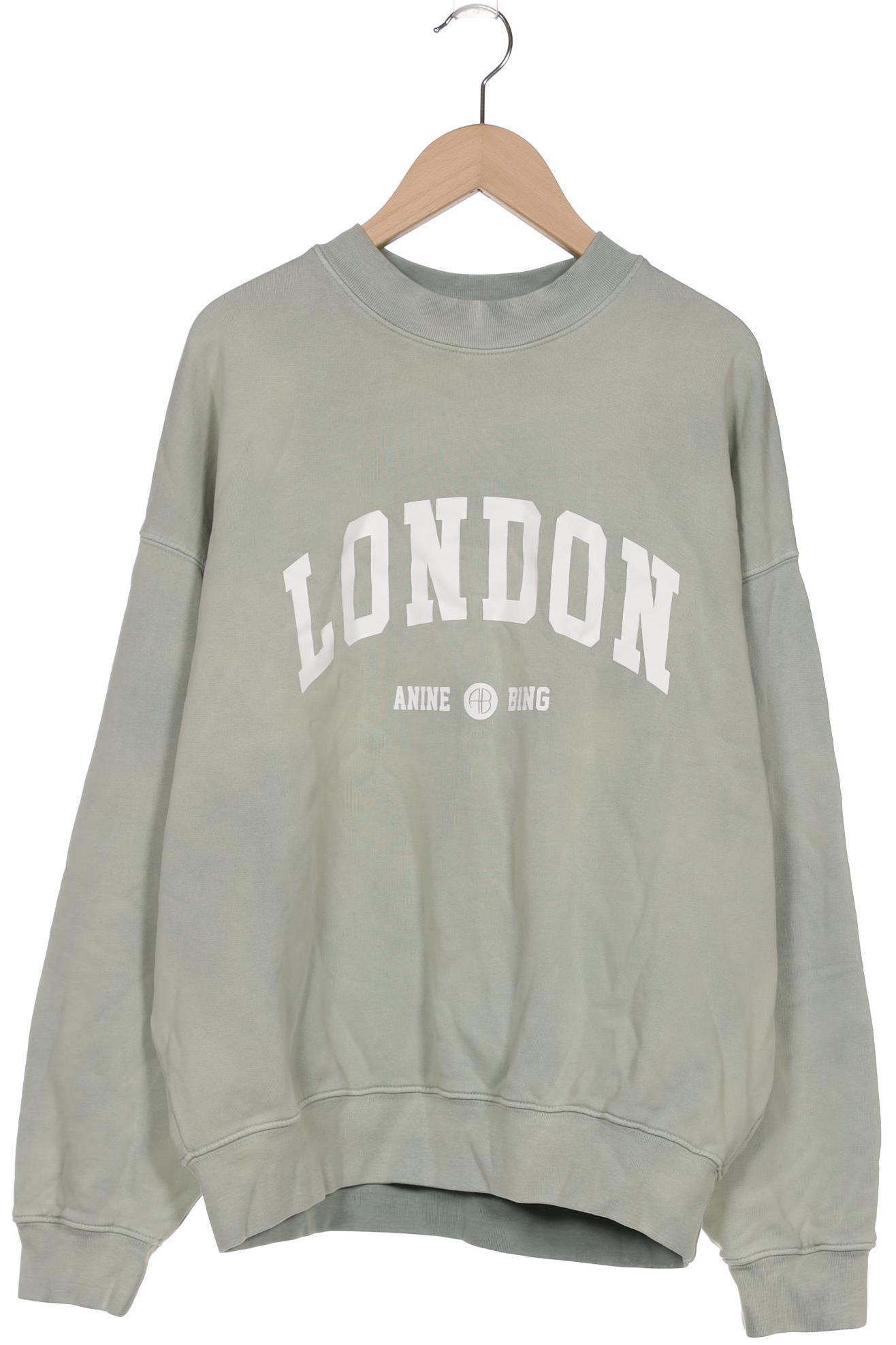 

Anine Bing Damen Sweatshirt, hellgrün, Gr. 34