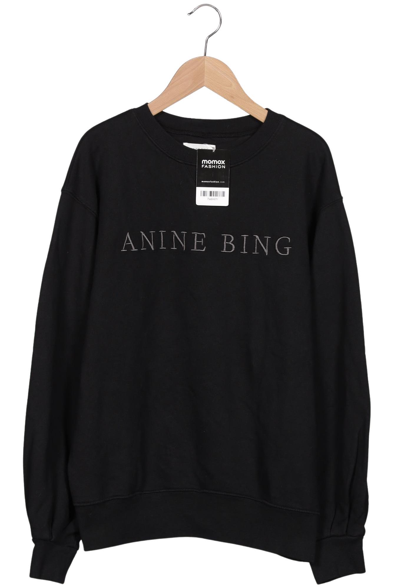 

Anine Bing Damen Sweatshirt, schwarz, Gr. 36