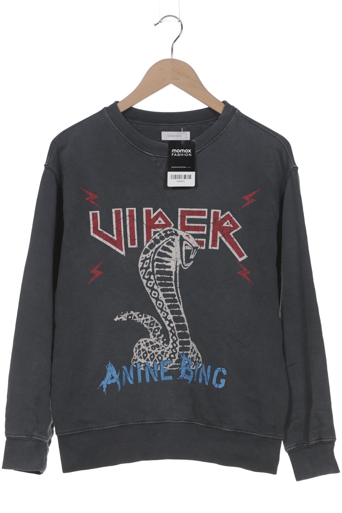 

Anine Bing Damen Sweatshirt, grau, Gr. 34