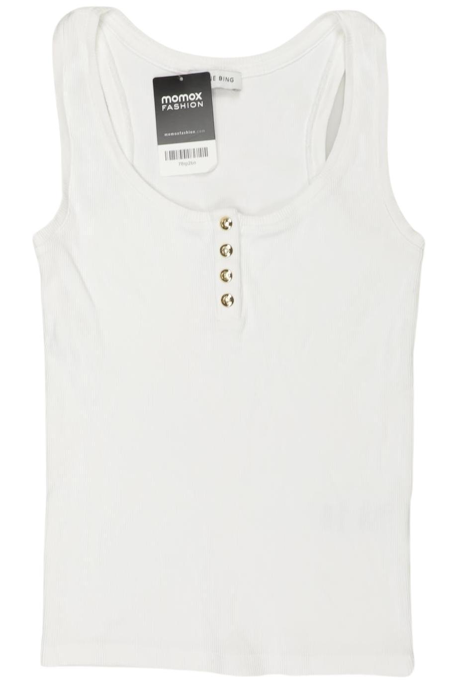 

Anine Bing Damen Top, weiß, Gr. 34