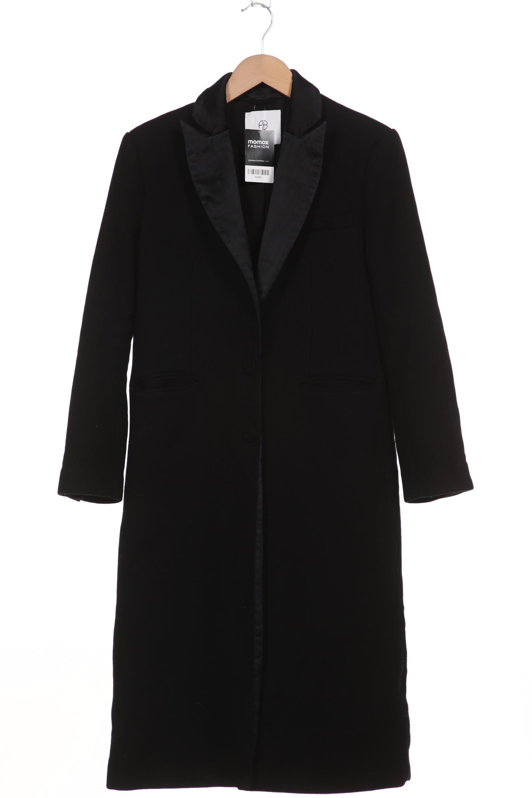

Anine Bing Damen Mantel, schwarz, Gr. 36