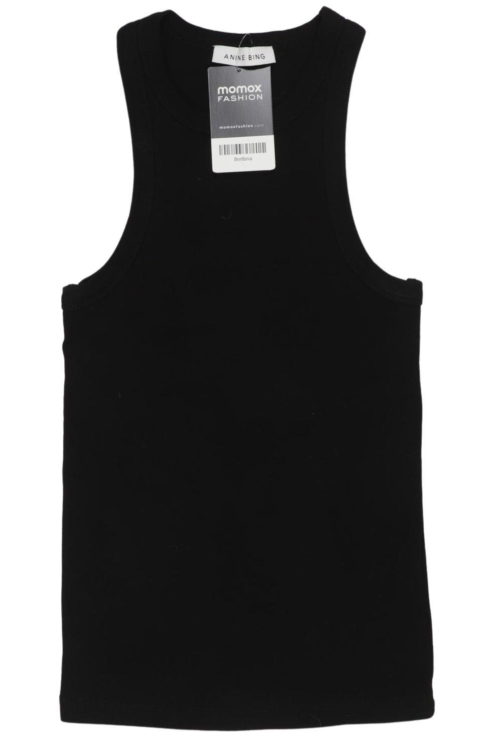 

Anine Bing Damen Top, schwarz, Gr. 34