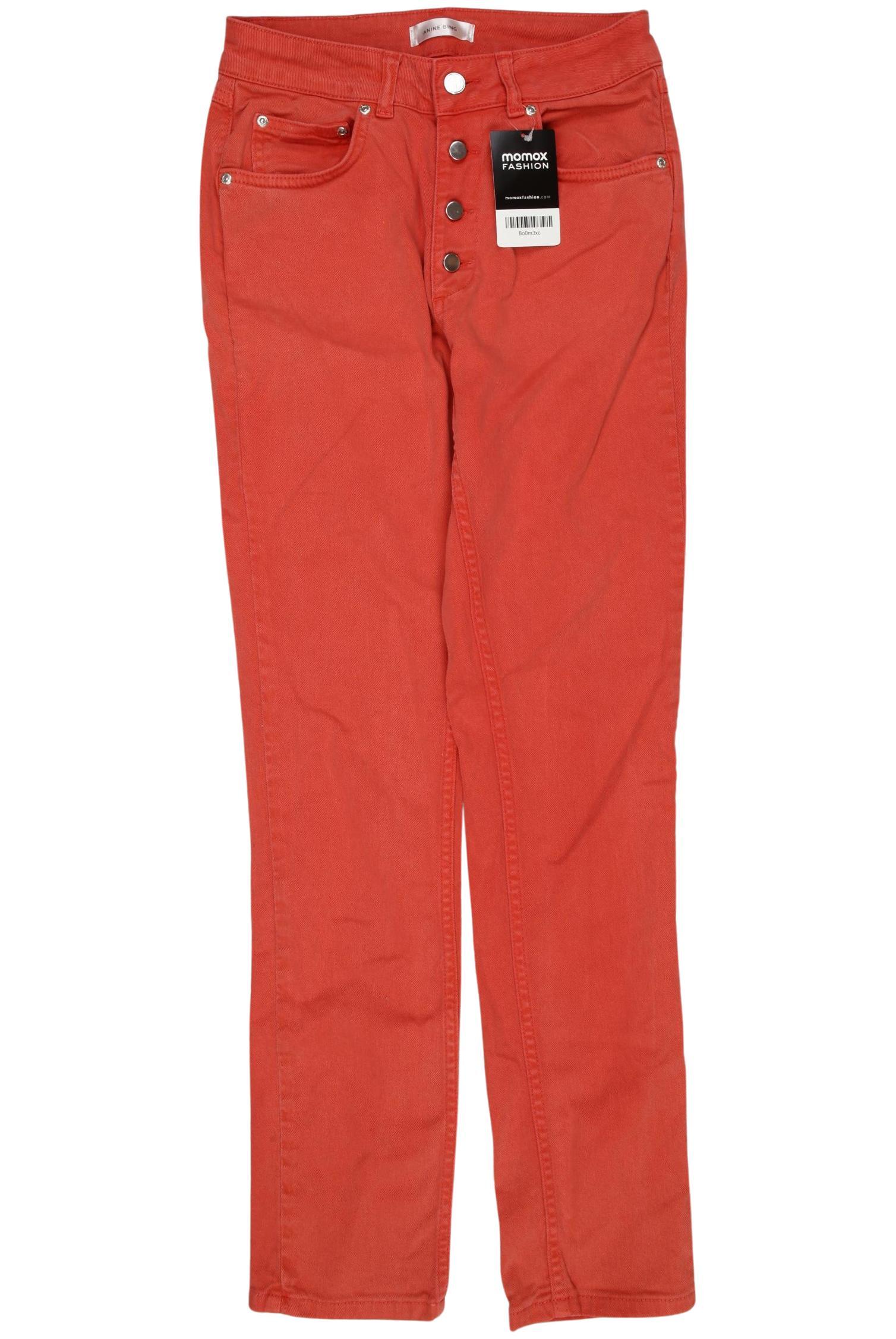 

Anine Bing Damen Jeans, rot, Gr. 26