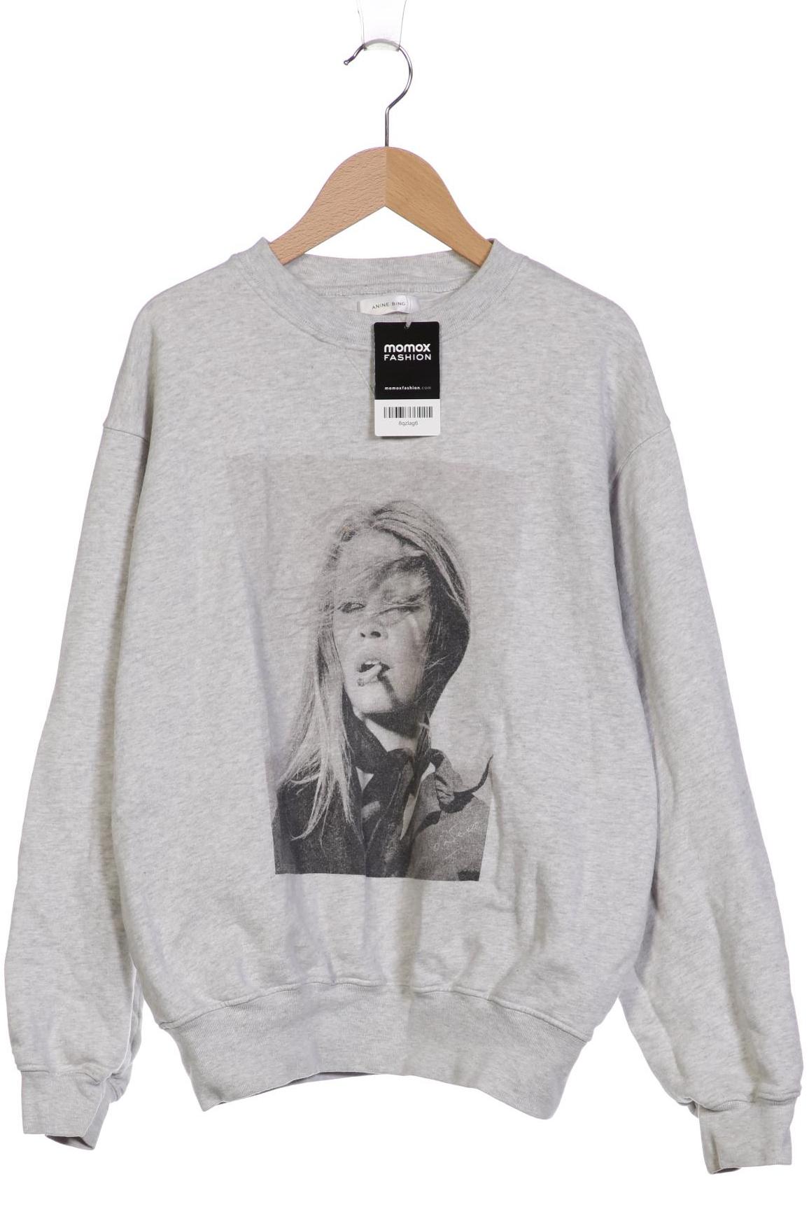 

Anine Bing Damen Sweatshirt, grau, Gr. 36