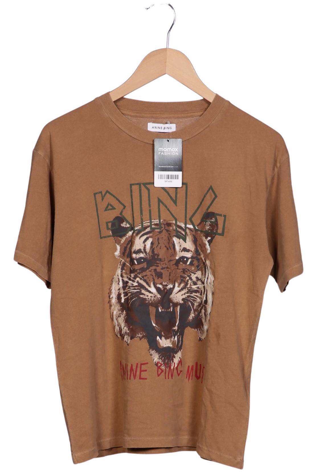 

Anine Bing Damen T-Shirt, beige, Gr. 36
