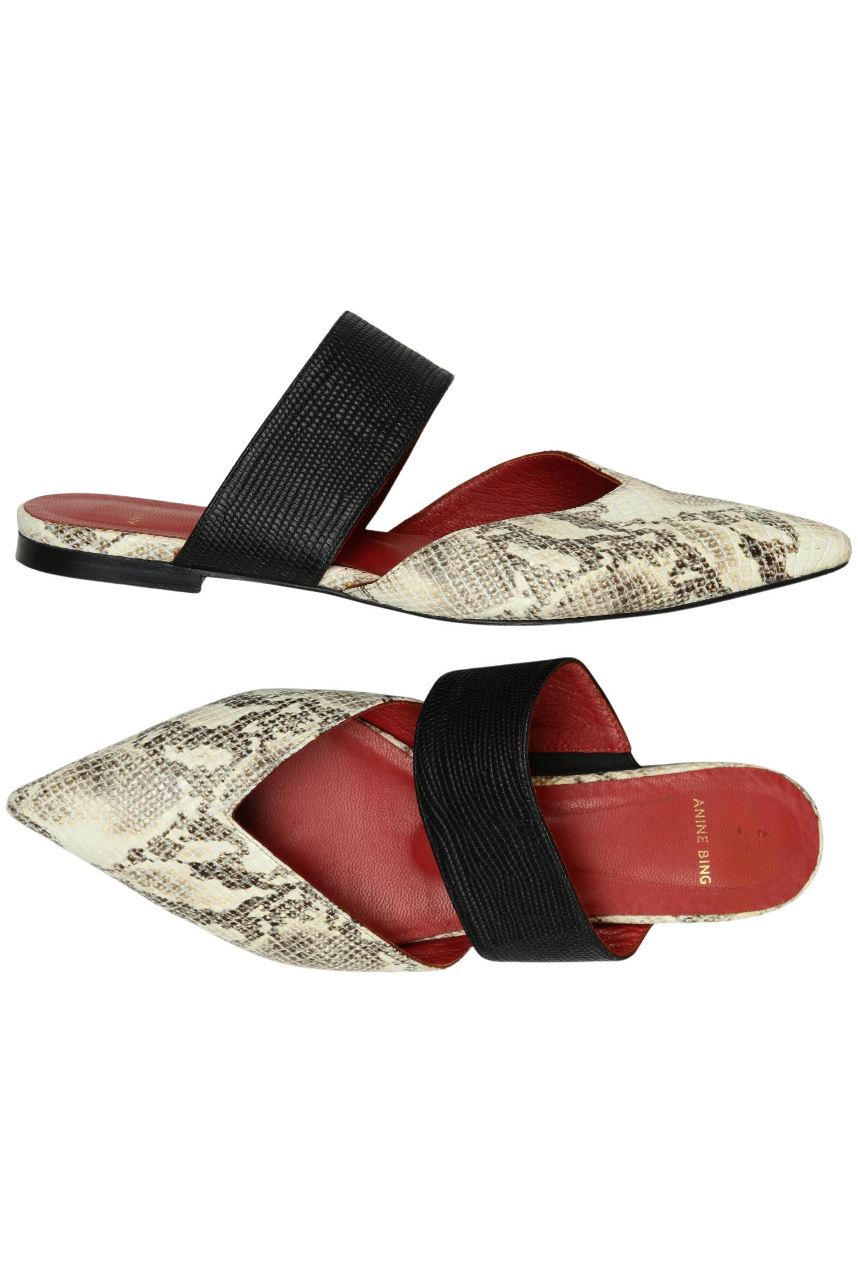 

Anine Bing Damen Sandale, beige, Gr. 37