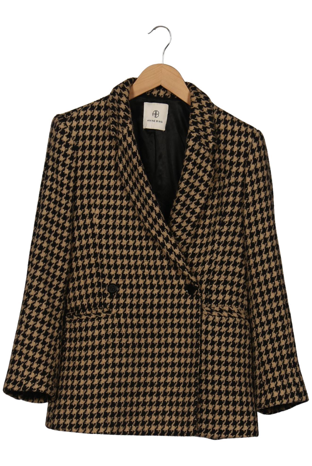 

Anine Bing Damen Mantel, beige, Gr. 34