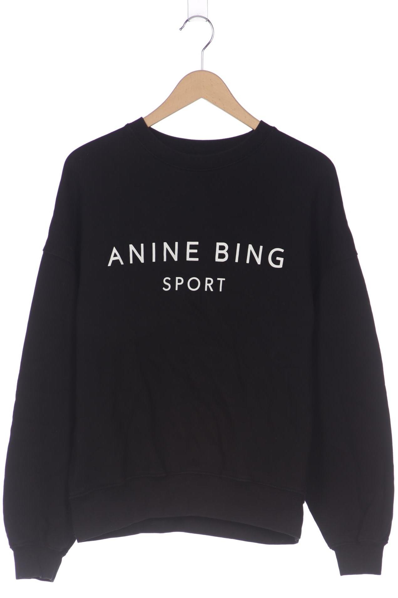 

Anine Bing Damen Sweatshirt, schwarz, Gr. 42