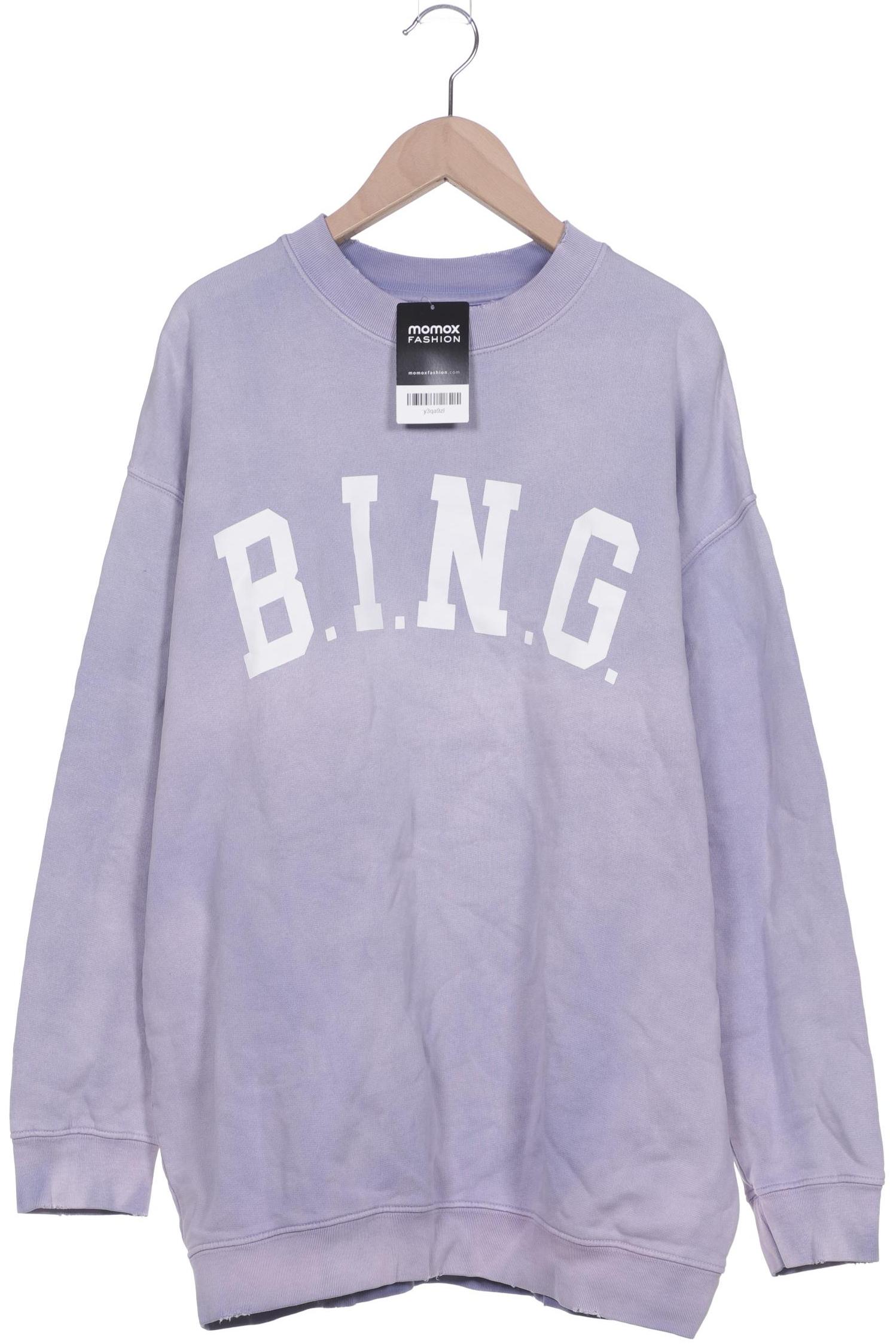 

Anine Bing Damen Sweatshirt, flieder, Gr. 34
