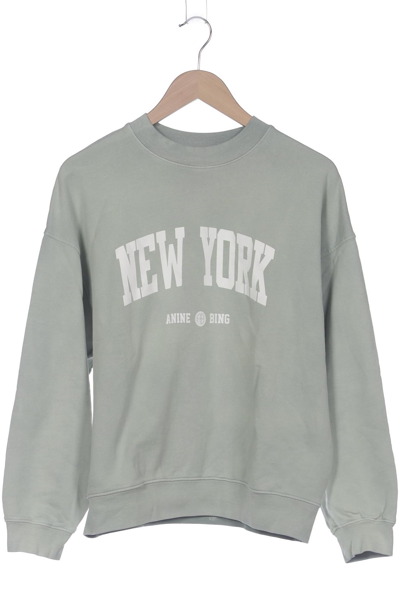 

Anine Bing Damen Sweatshirt, hellgrün, Gr. 36