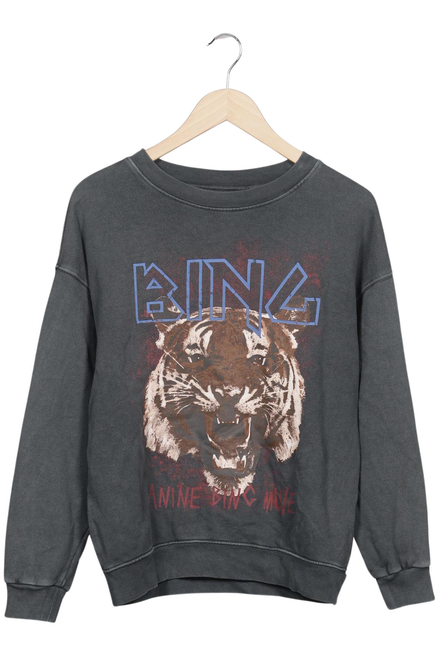 

Anine Bing Damen Sweatshirt, grau, Gr. 36