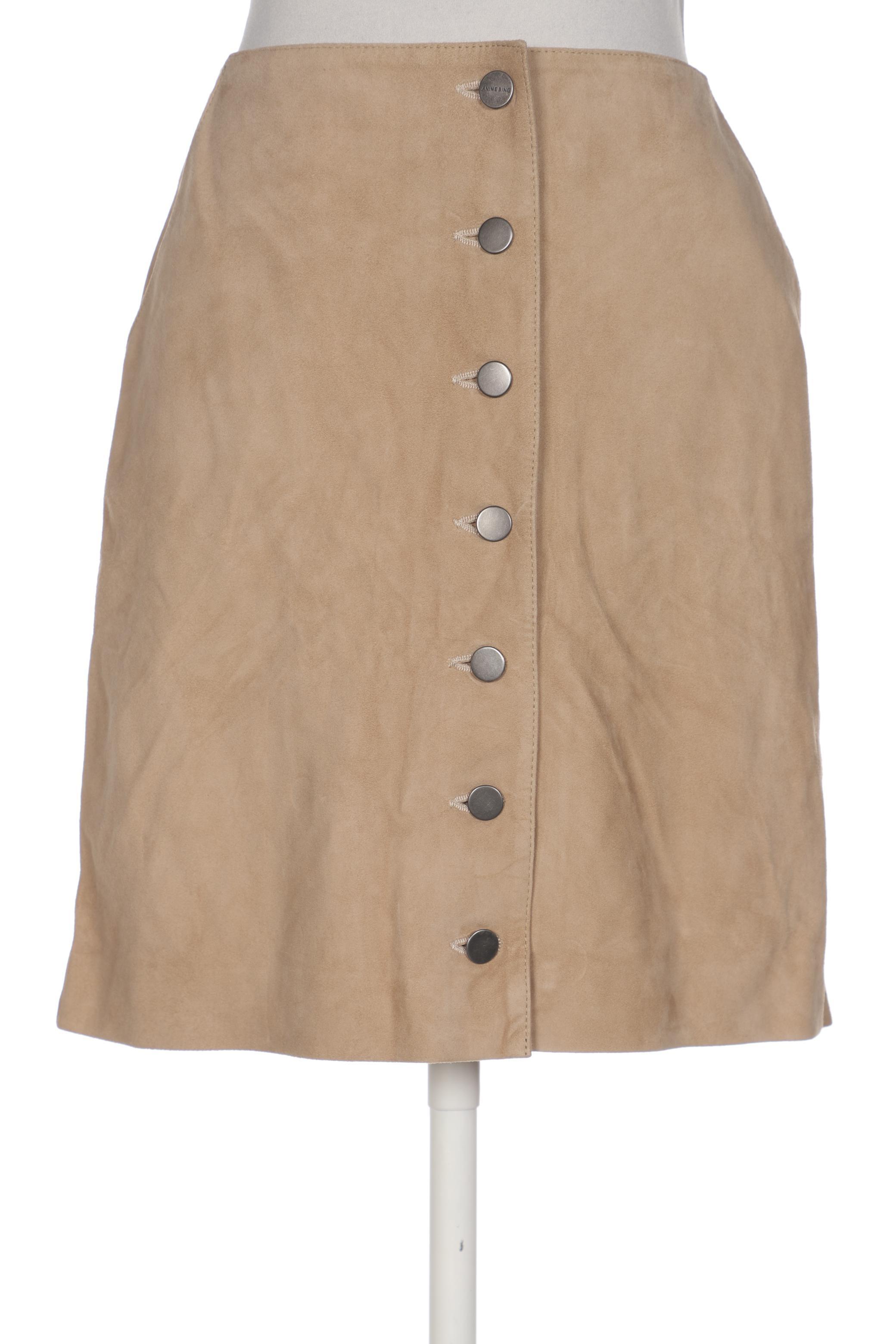 

Anine Bing Damen Rock, beige, Gr. 38