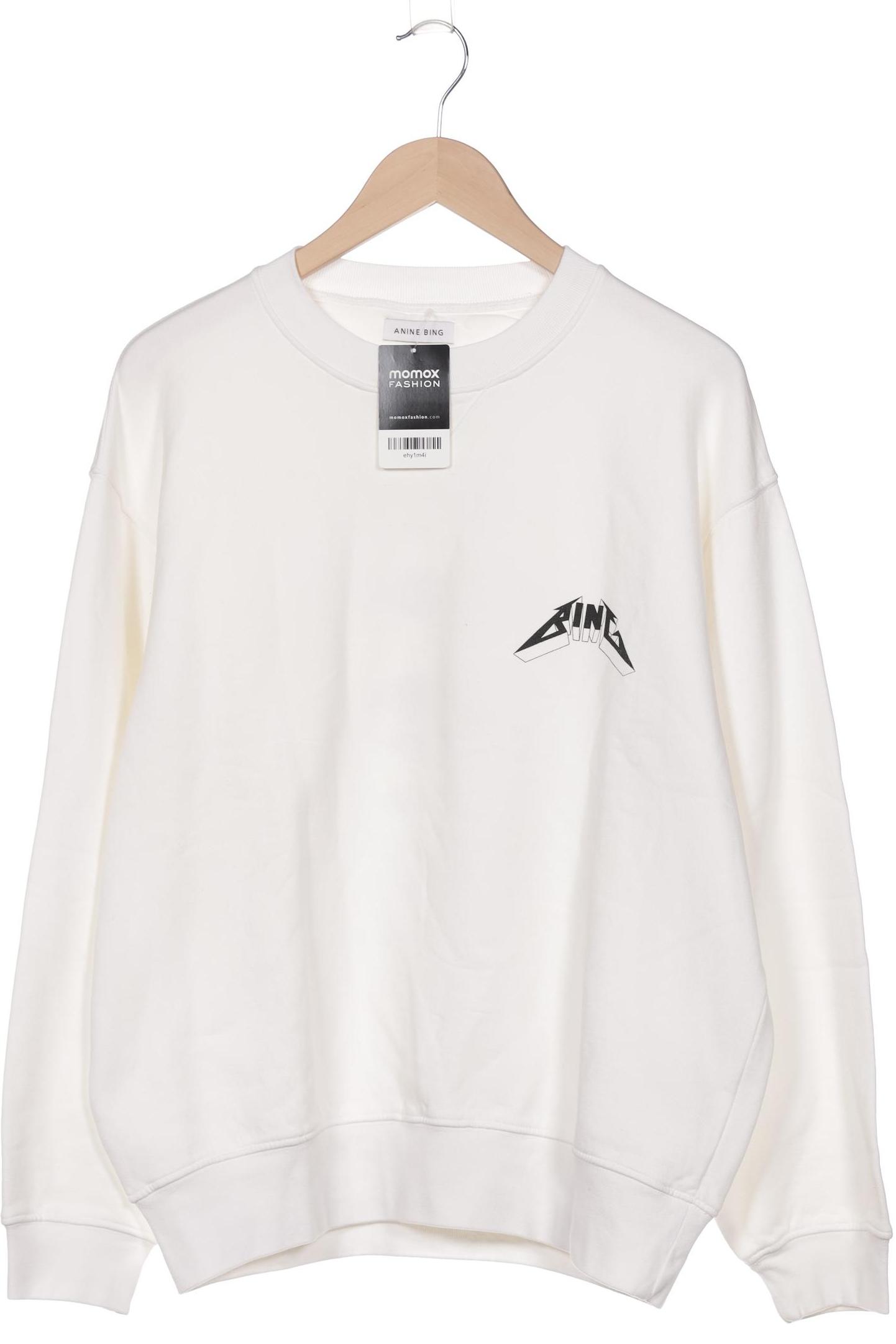 

Anine Bing Damen Sweatshirt, weiß, Gr. 42