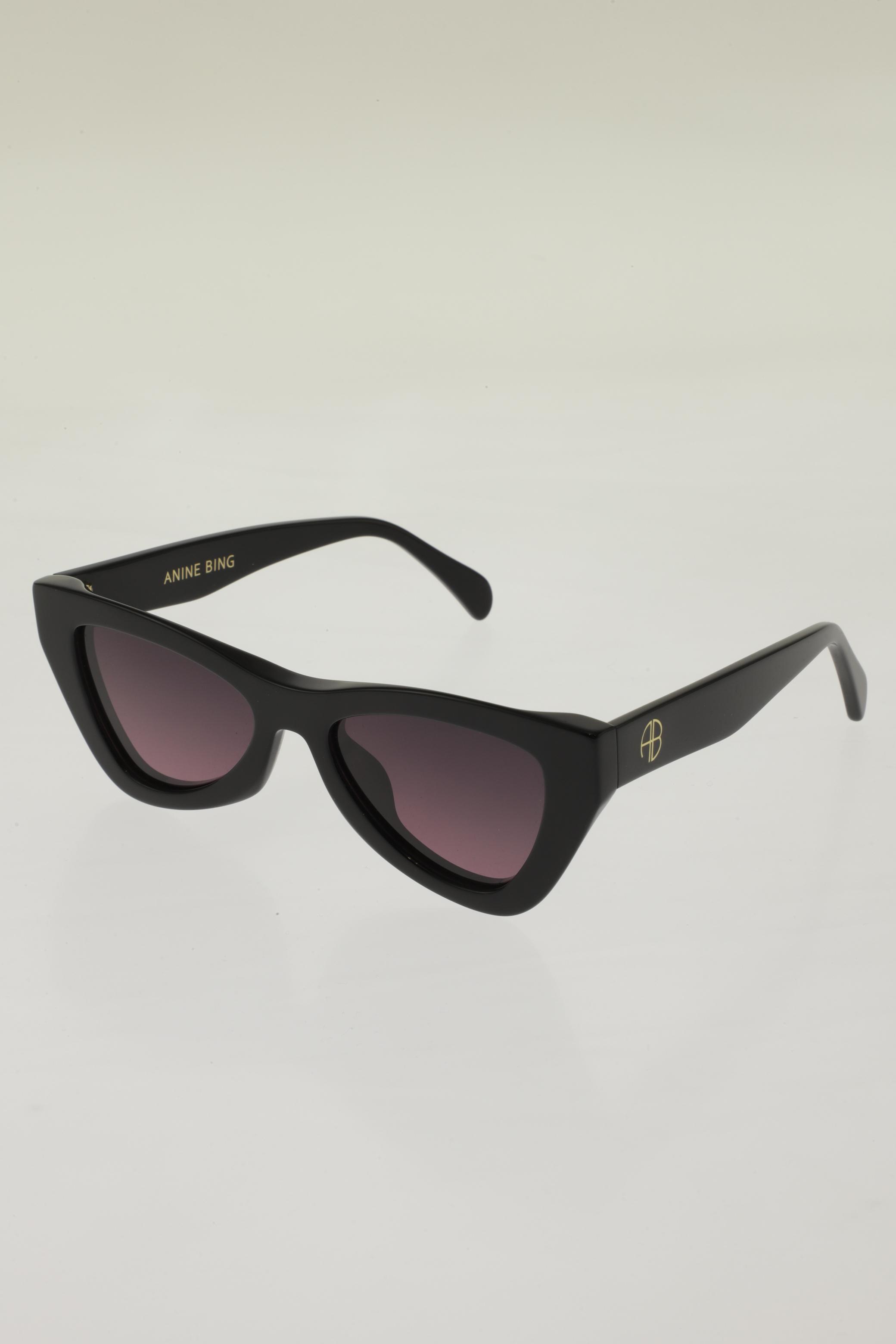 

Anine Bing Damen Sonnenbrille, schwarz, Gr.