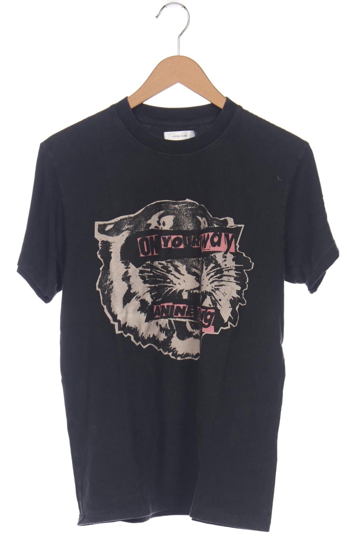 

Anine Bing Damen T-Shirt, grau, Gr. 34