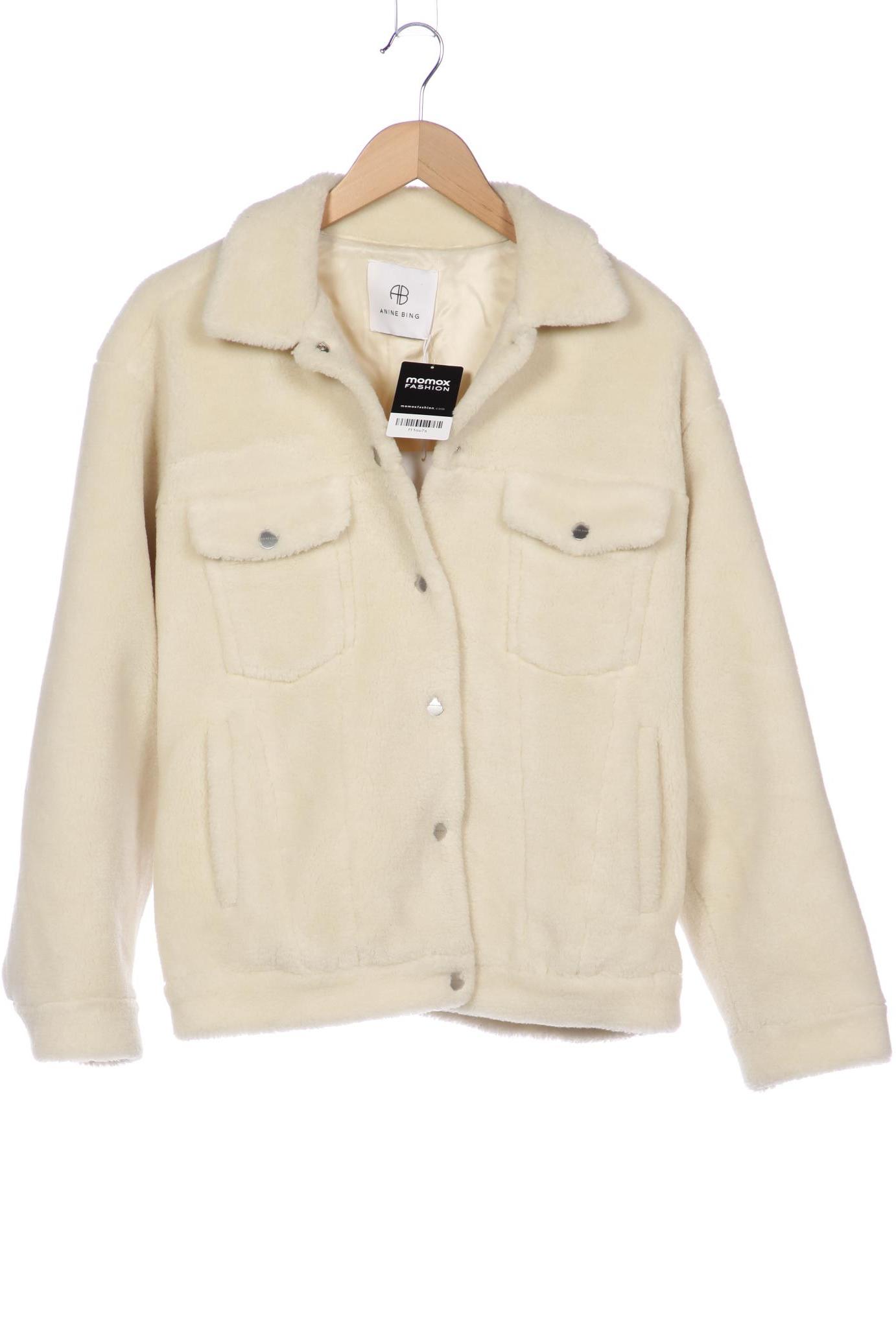 

Anine Bing Damen Jacke, cremeweiß, Gr. 34