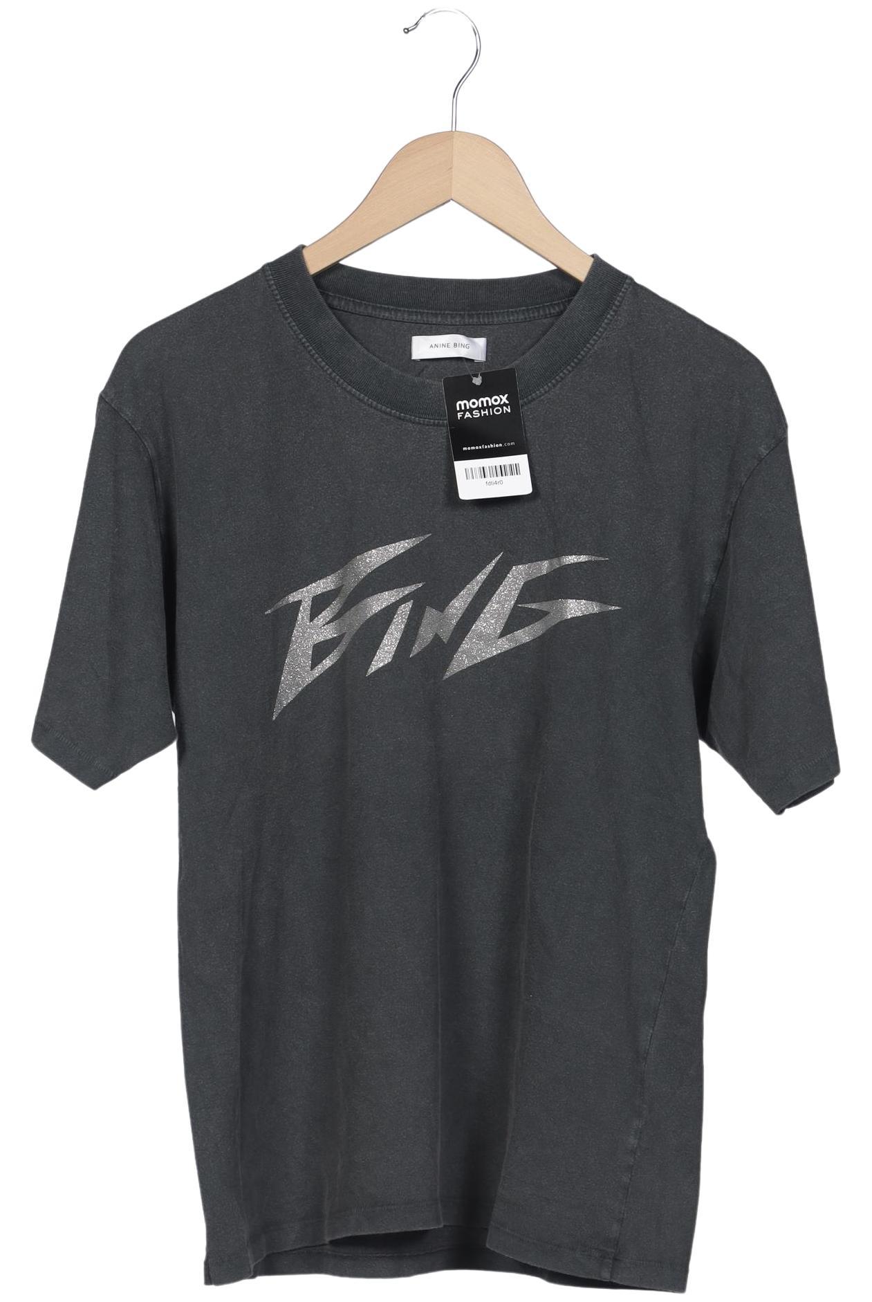 

Anine Bing Damen T-Shirt, grau, Gr. 42