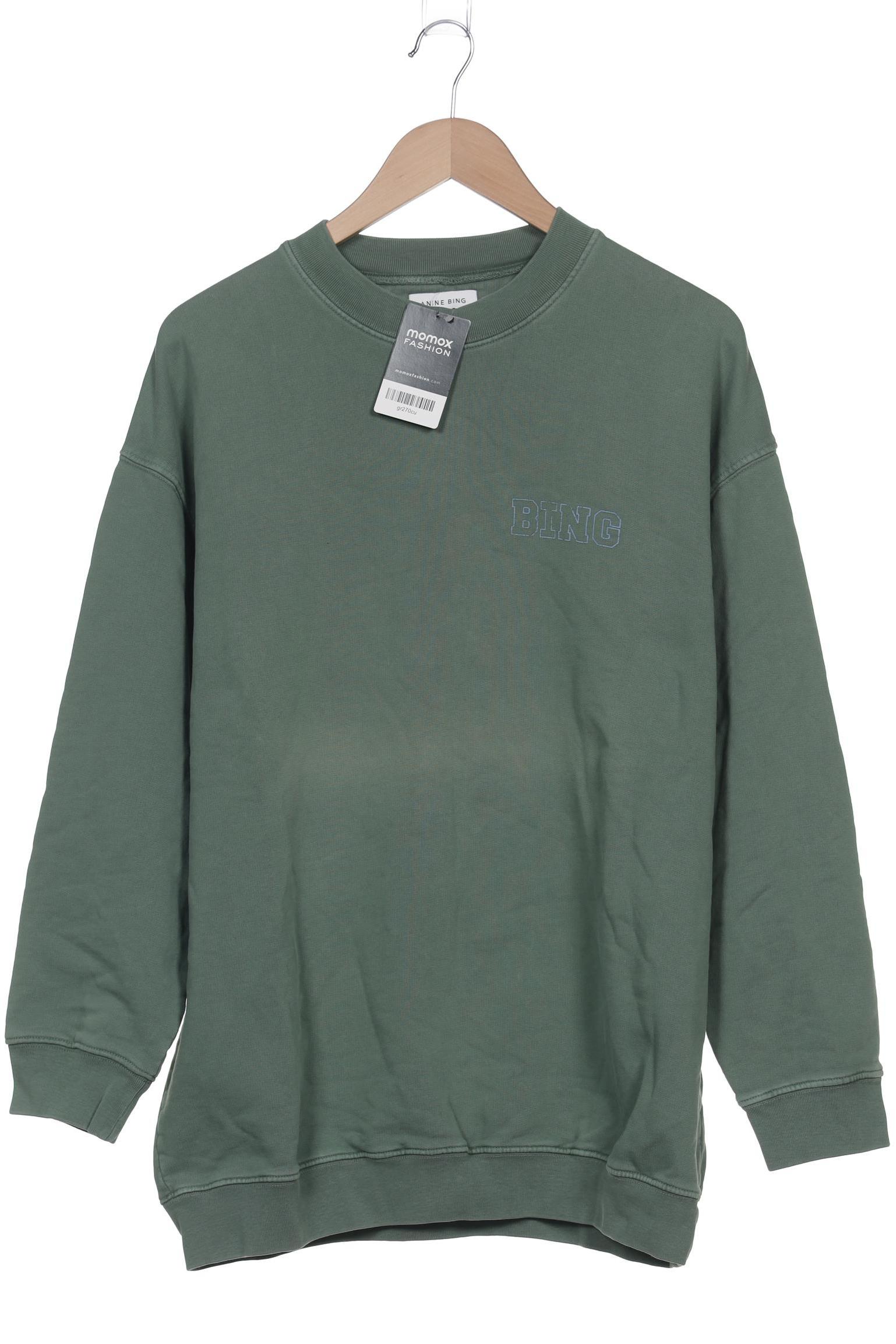 

Anine Bing Damen Sweatshirt, grün, Gr. 36