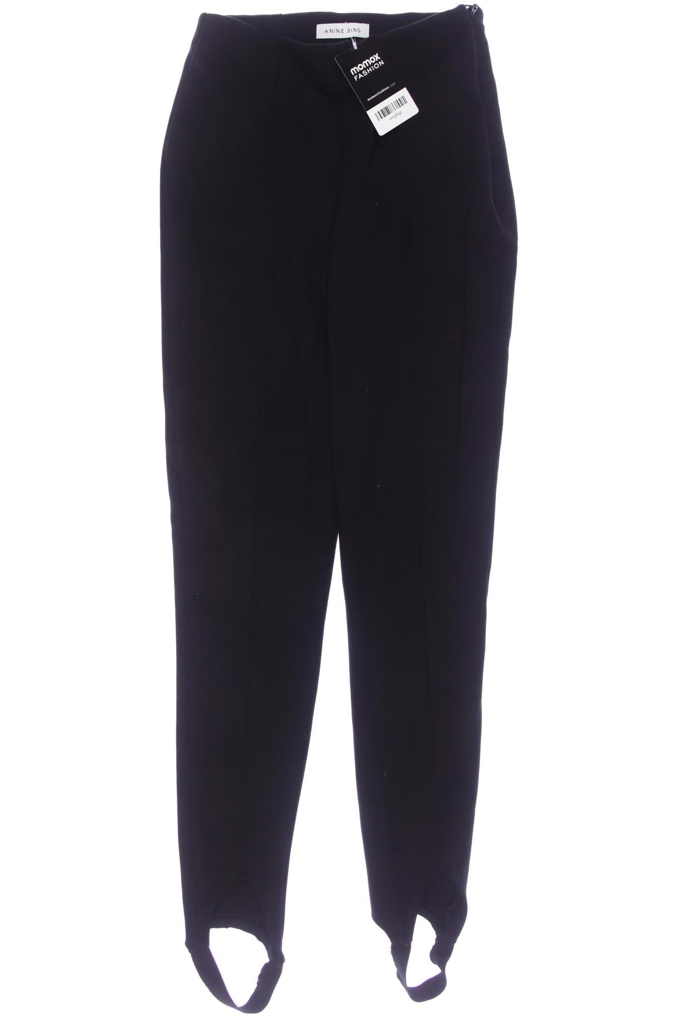 

Anine Bing Damen Stoffhose, schwarz, Gr. 34
