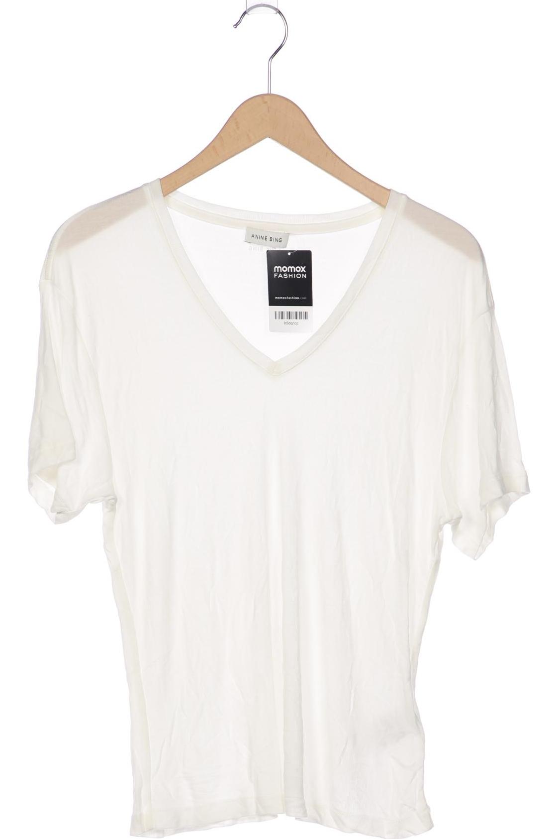 

Anine Bing Damen T-Shirt, weiß, Gr. 38