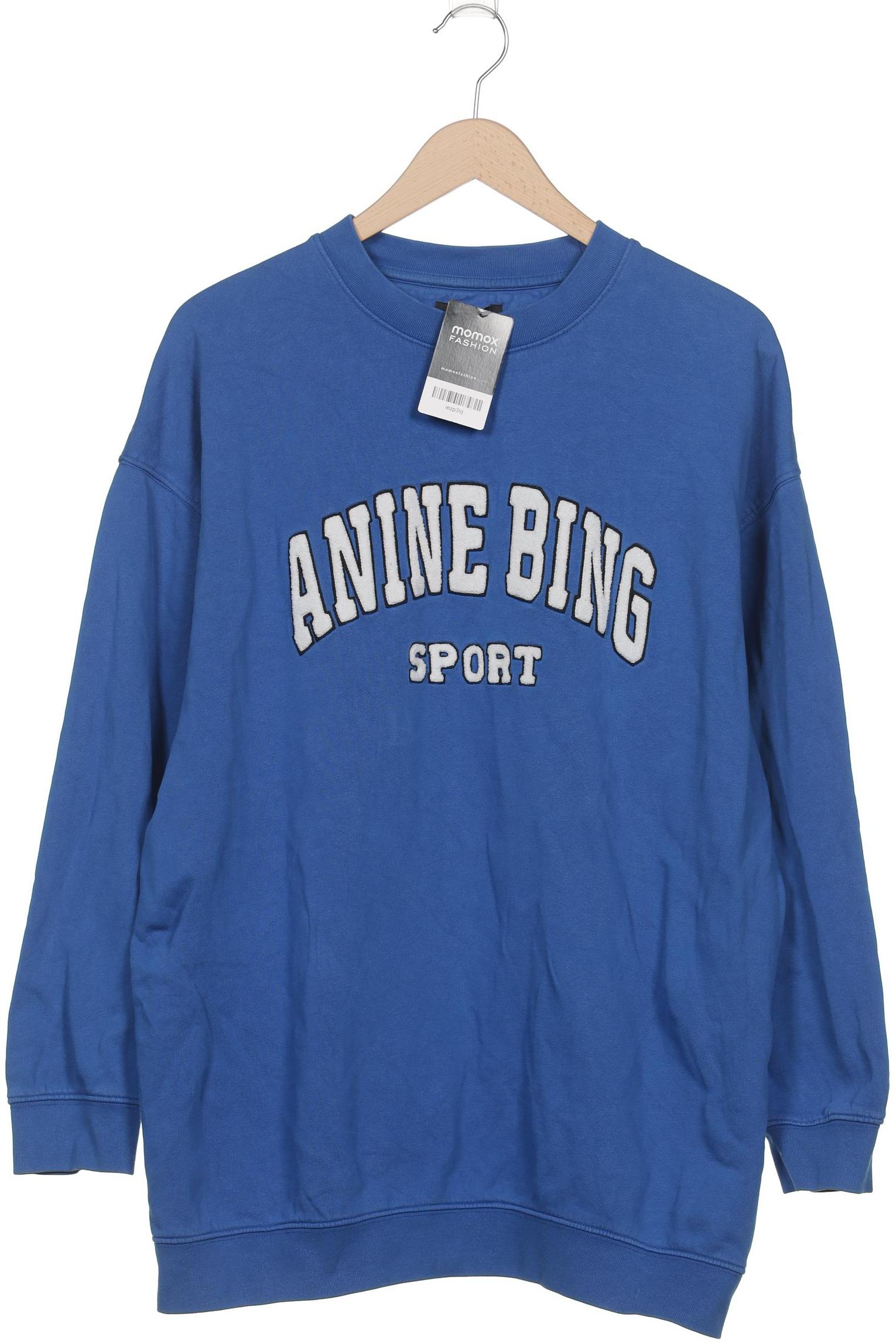 

Anine Bing Damen Sweatshirt, blau, Gr. 38