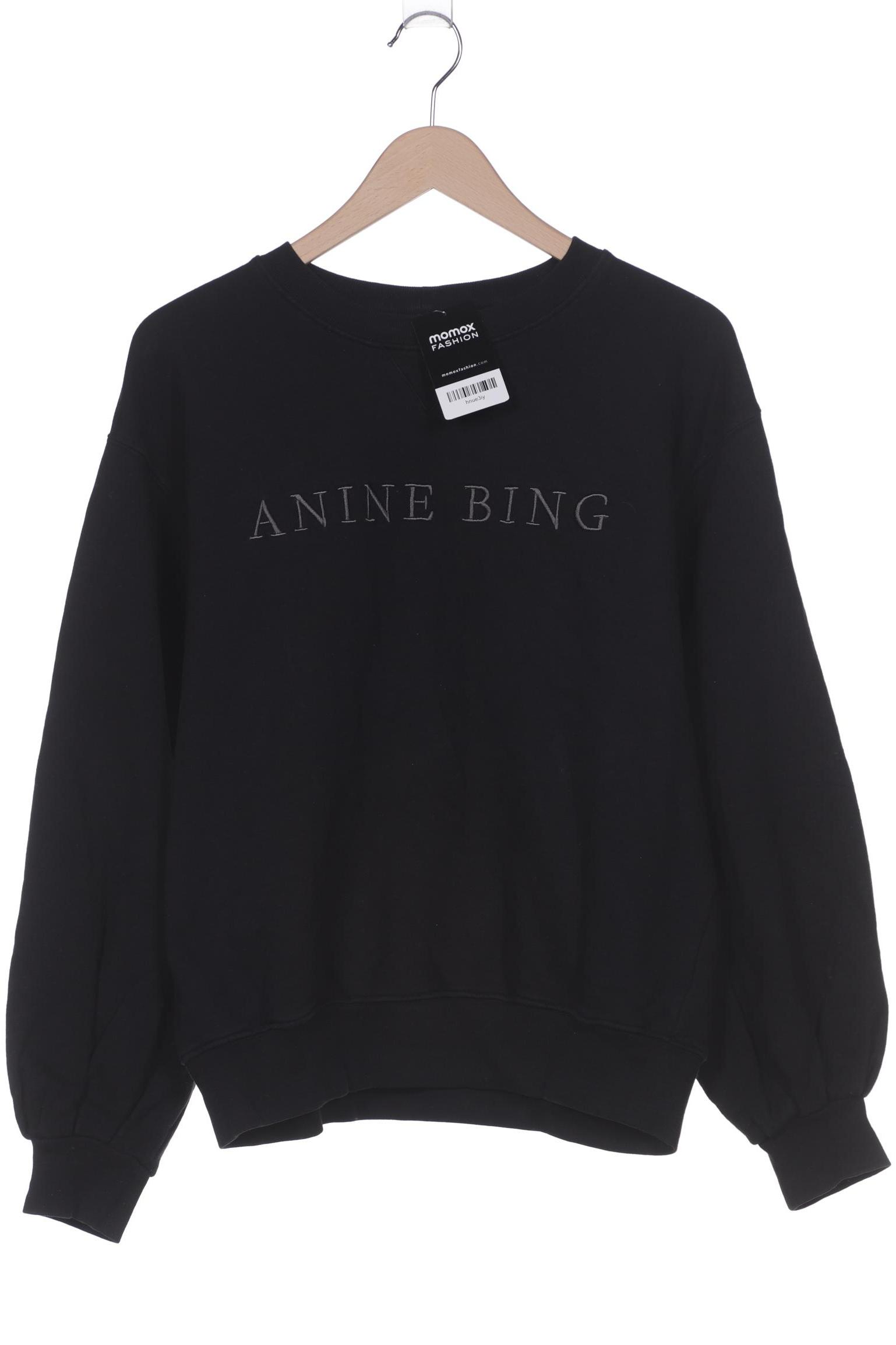 

Anine Bing Damen Sweatshirt, schwarz, Gr. 38