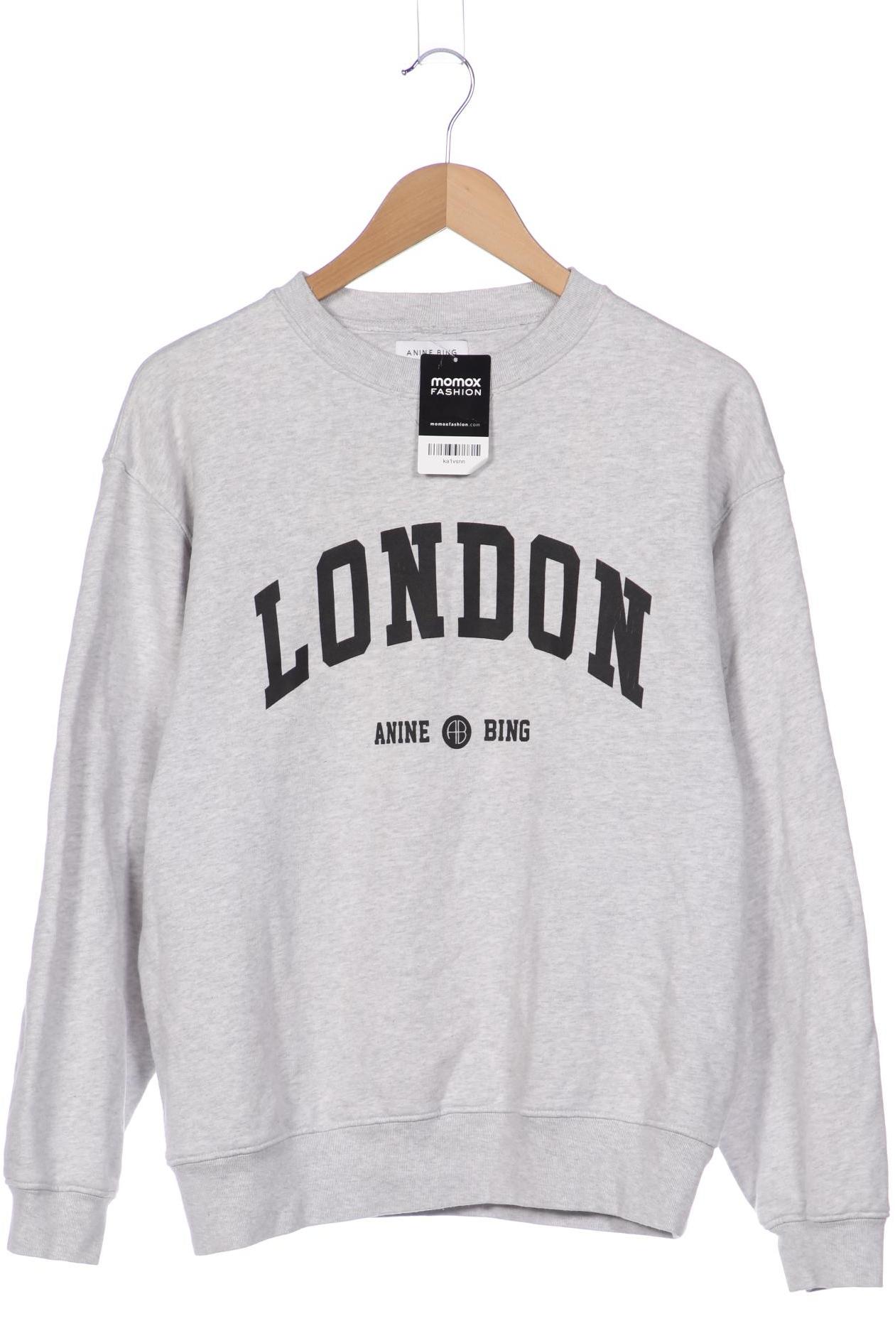 

Anine Bing Damen Sweatshirt, grau, Gr. 38