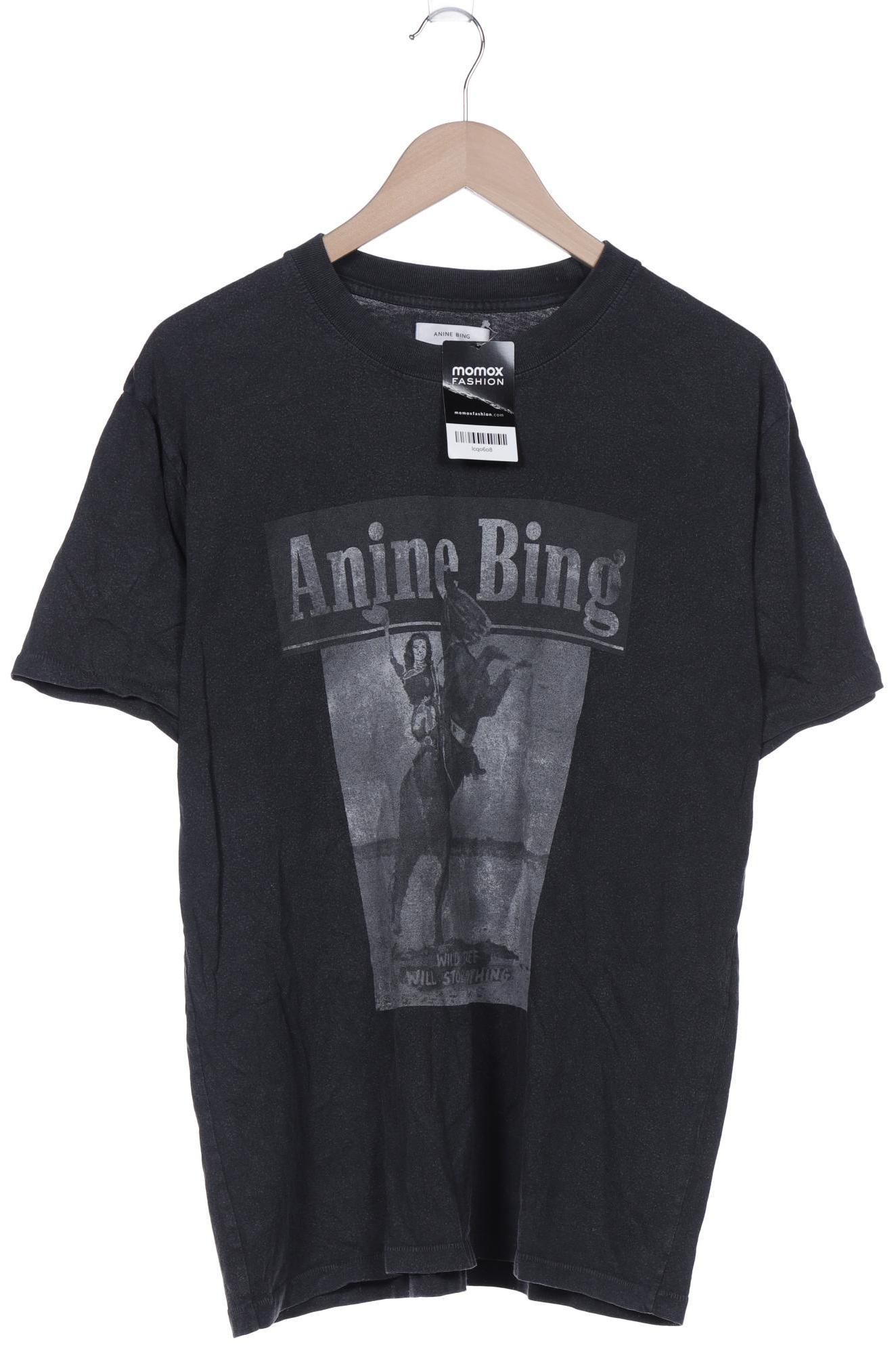 

Anine Bing Damen T-Shirt, grau, Gr. 42