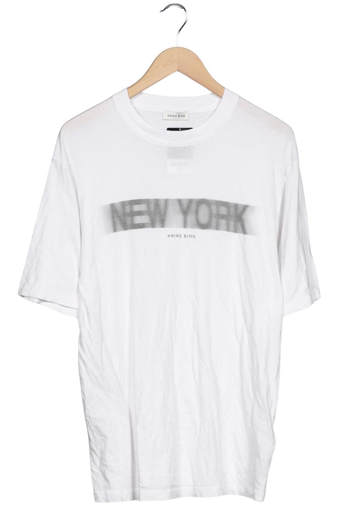 

Anine Bing Damen T-Shirt, weiß, Gr. 36