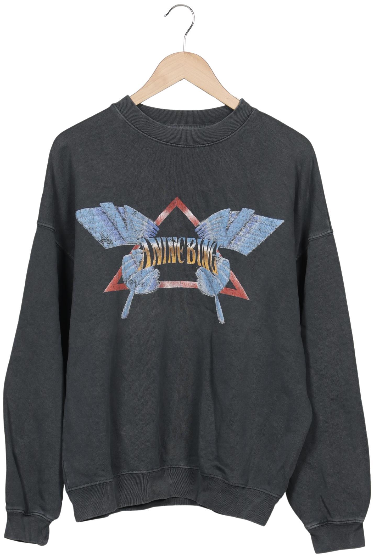 

Anine Bing Damen Sweatshirt, grau, Gr. 46