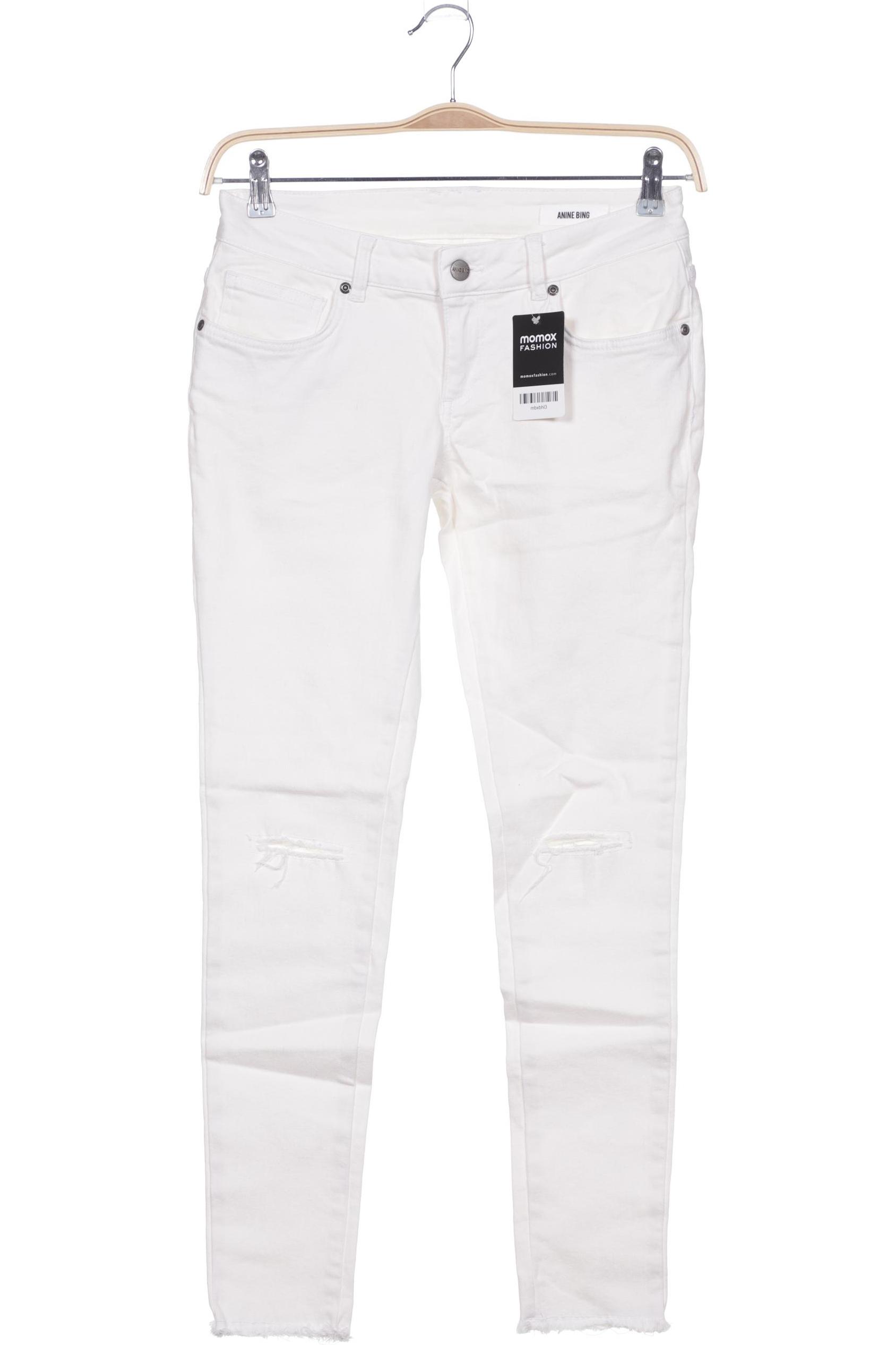 

Anine Bing Damen Jeans, weiß, Gr. 27