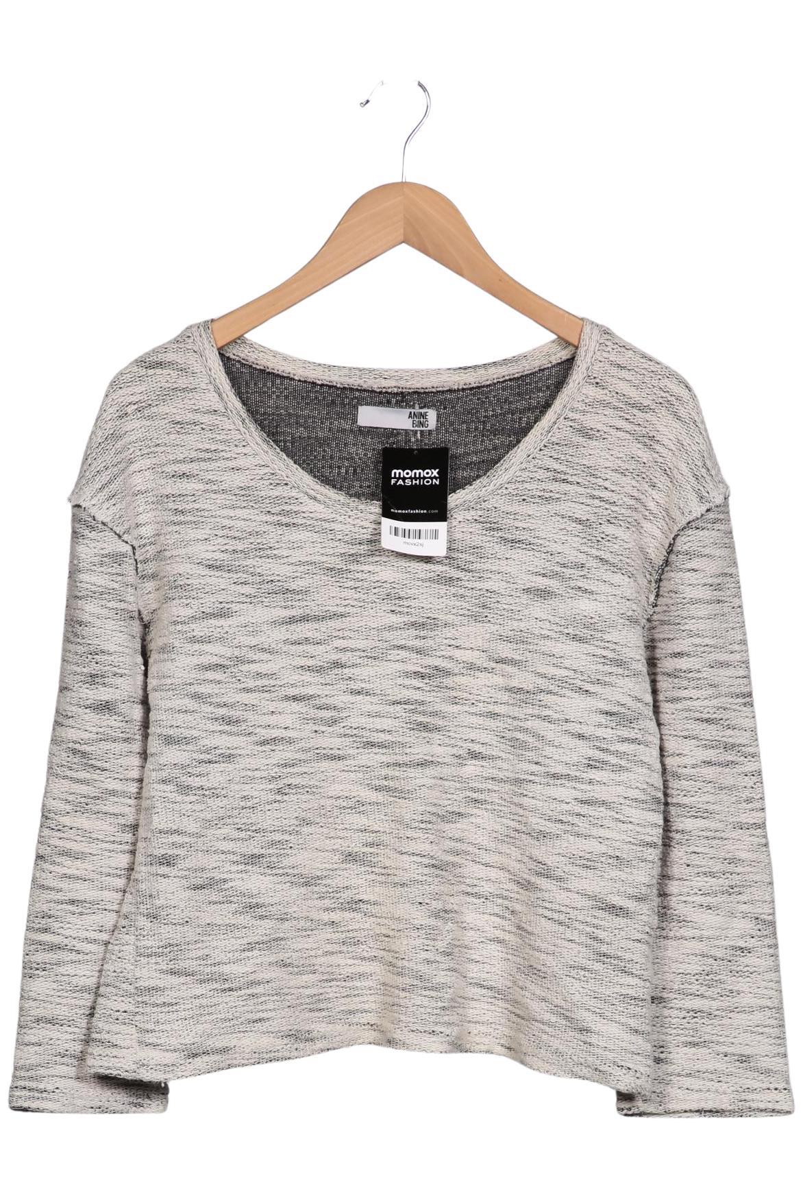 

Anine Bing Damen Sweatshirt, grau, Gr. 36