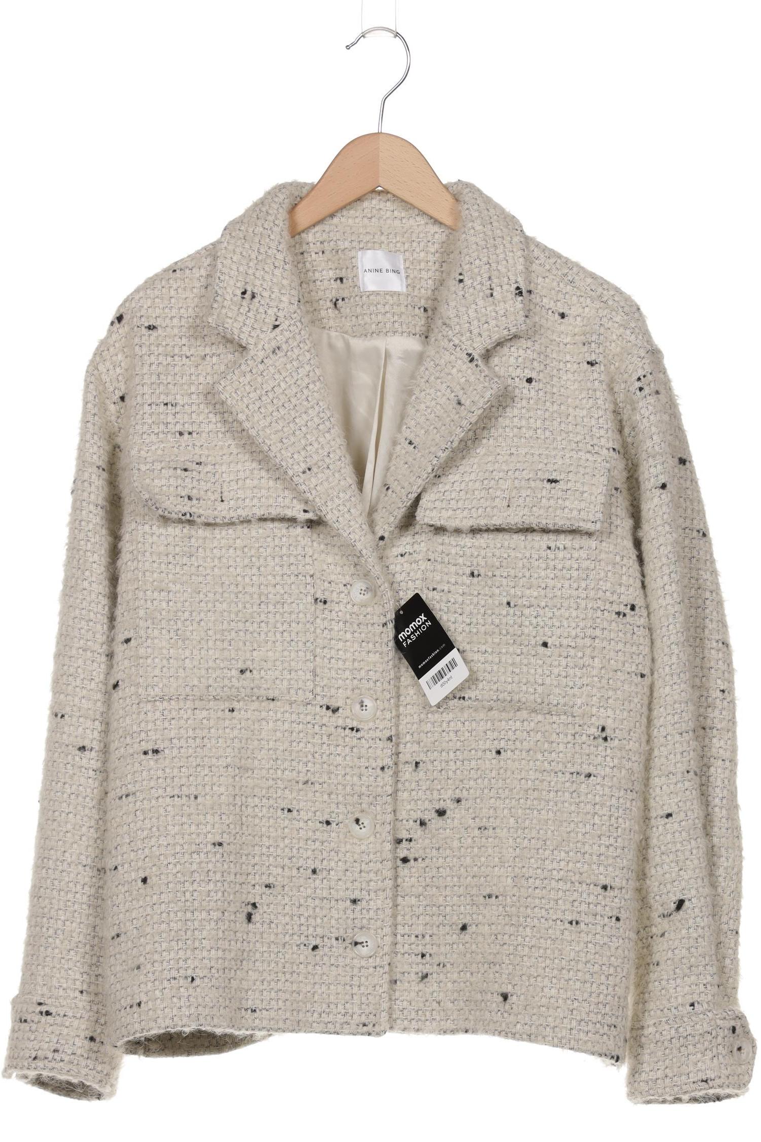 

Anine Bing Damen Jacke, cremeweiß, Gr. 38