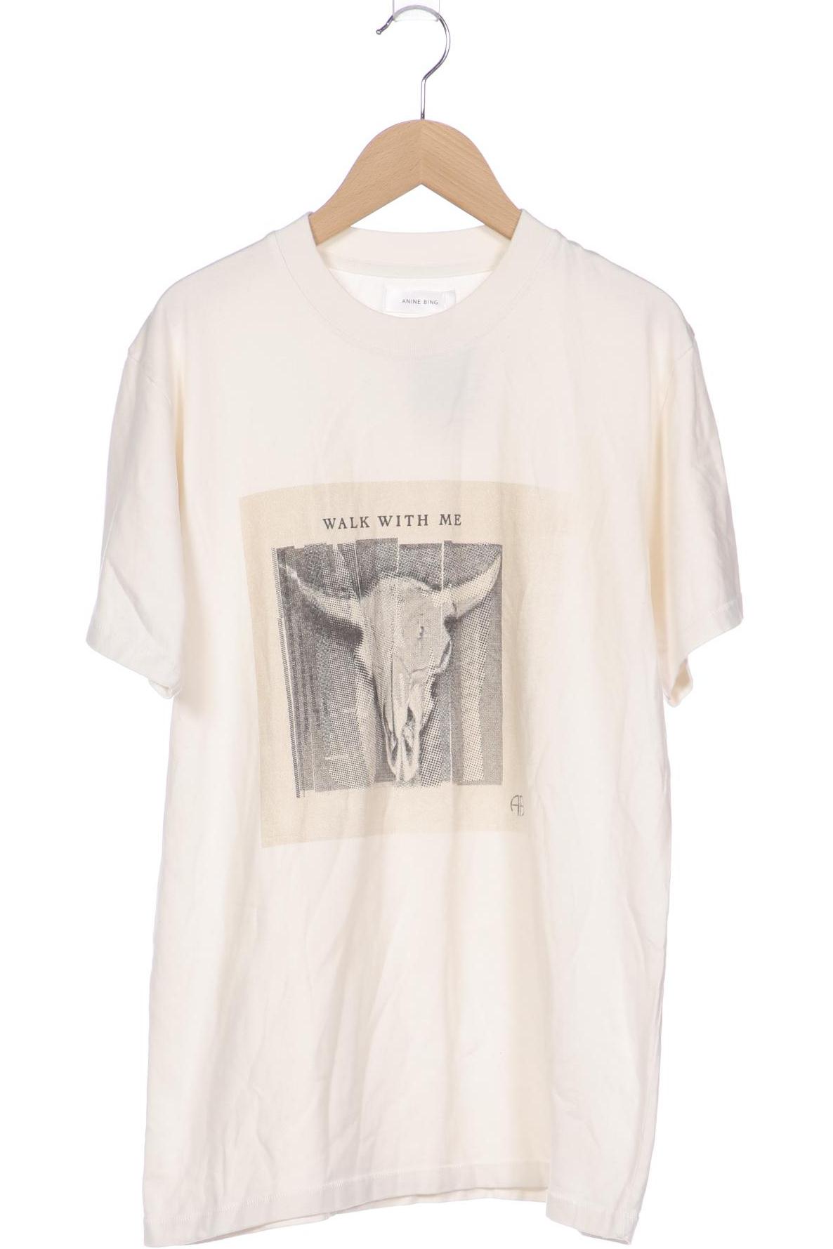 

Anine Bing Damen T-Shirt, cremeweiß, Gr. 42