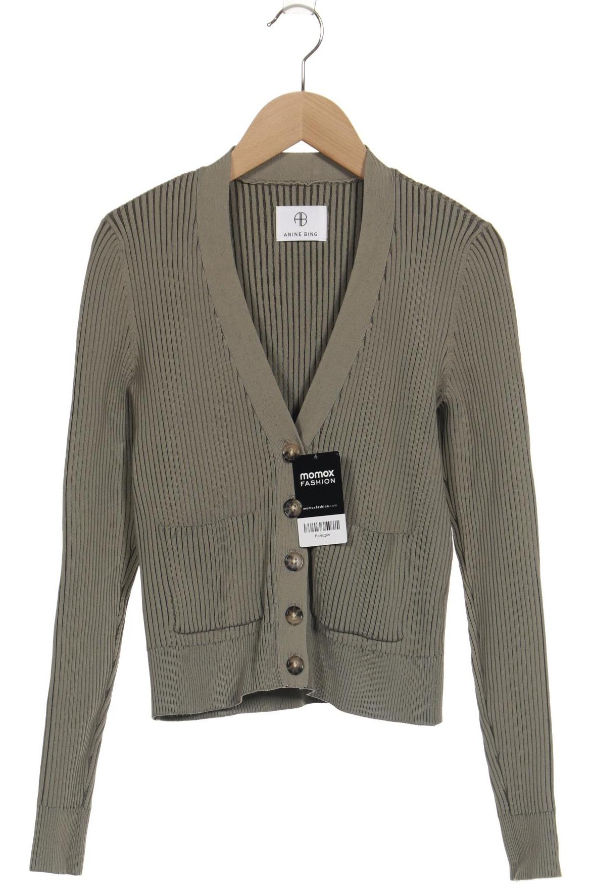 

Anine Bing Damen Strickjacke, grün, Gr. 36